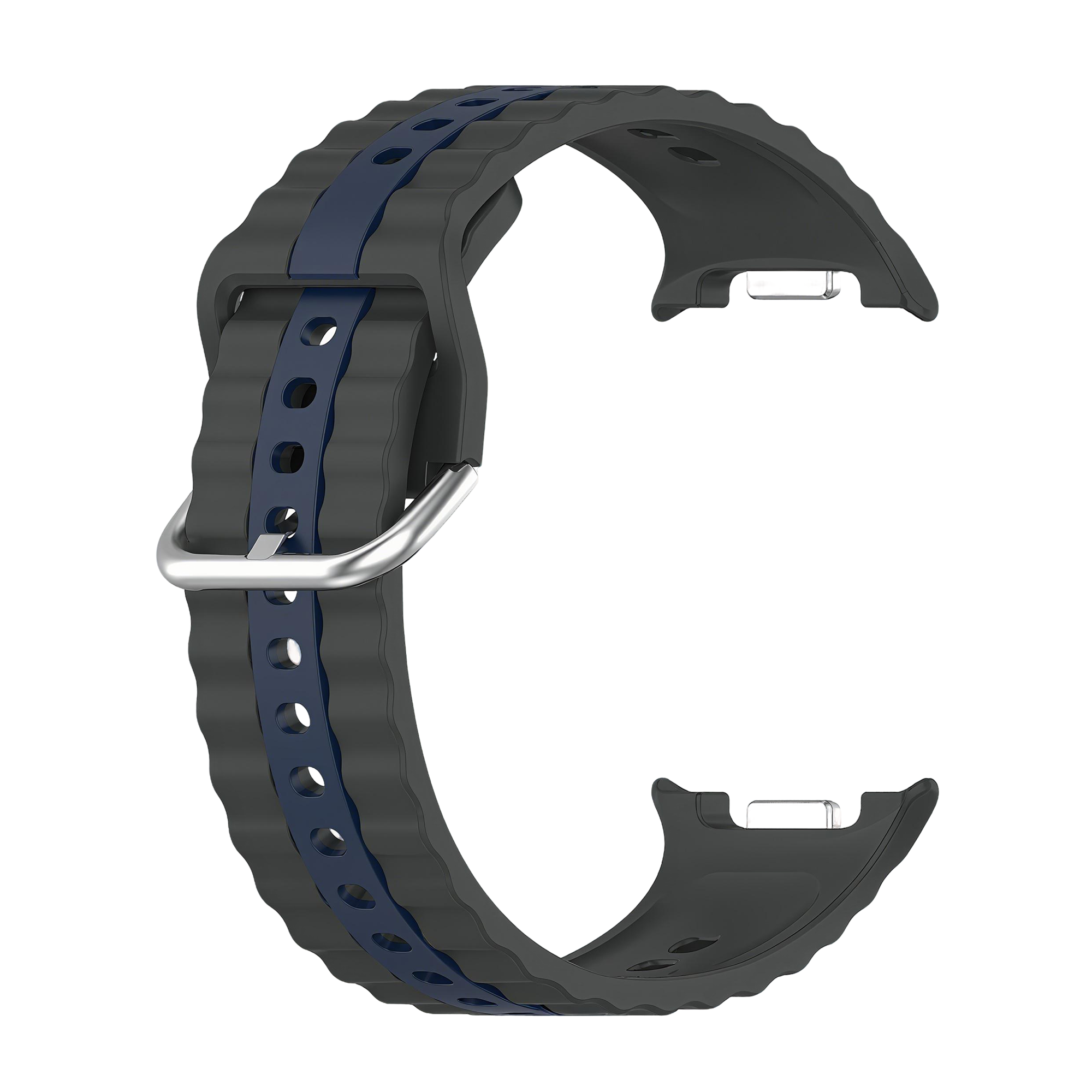 Samsung Galaxy Watch 8 Classic dual sport band (donkergrijs/blauw)