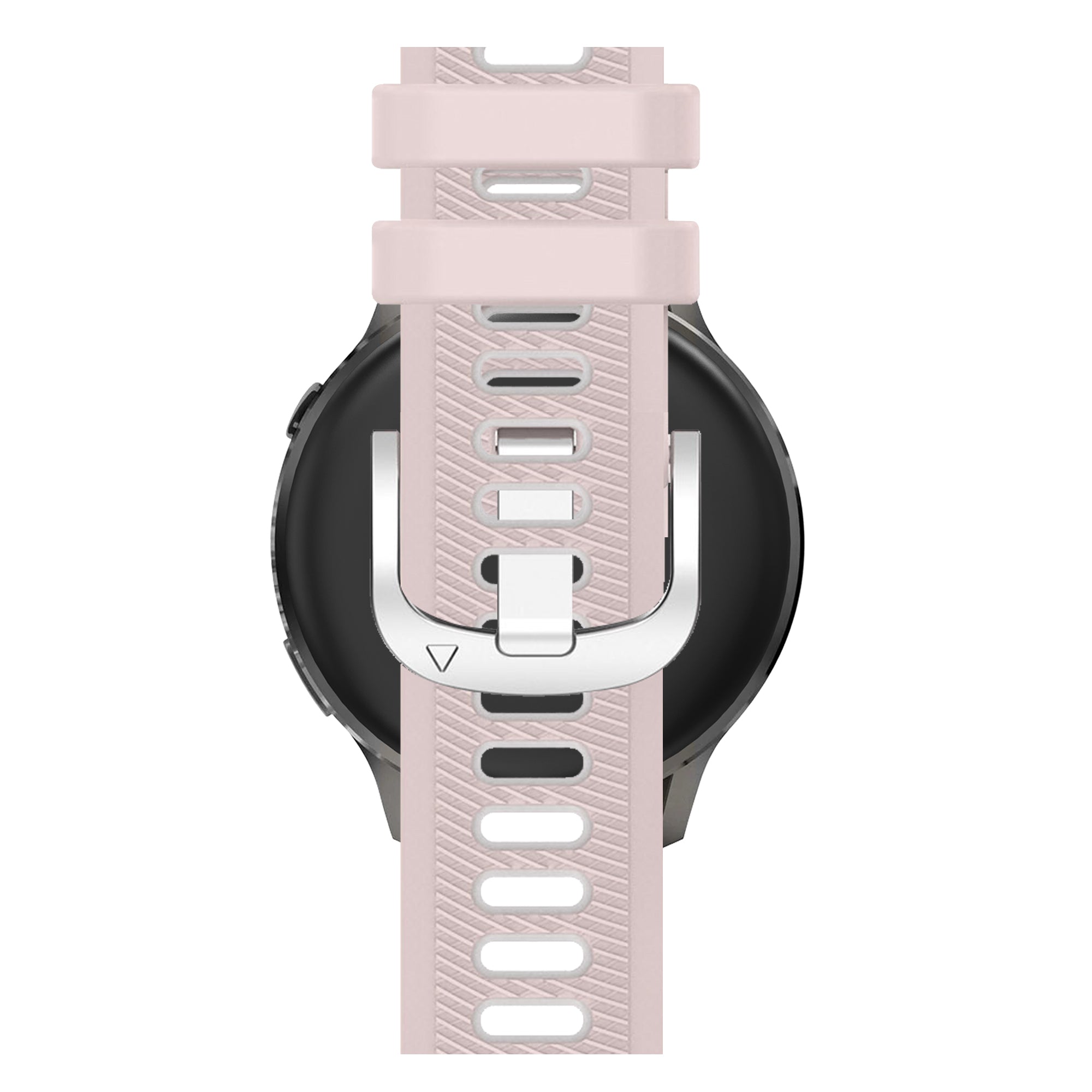 Bandz Garmin Vivomove 3s sport band met gesp (roze/wit)