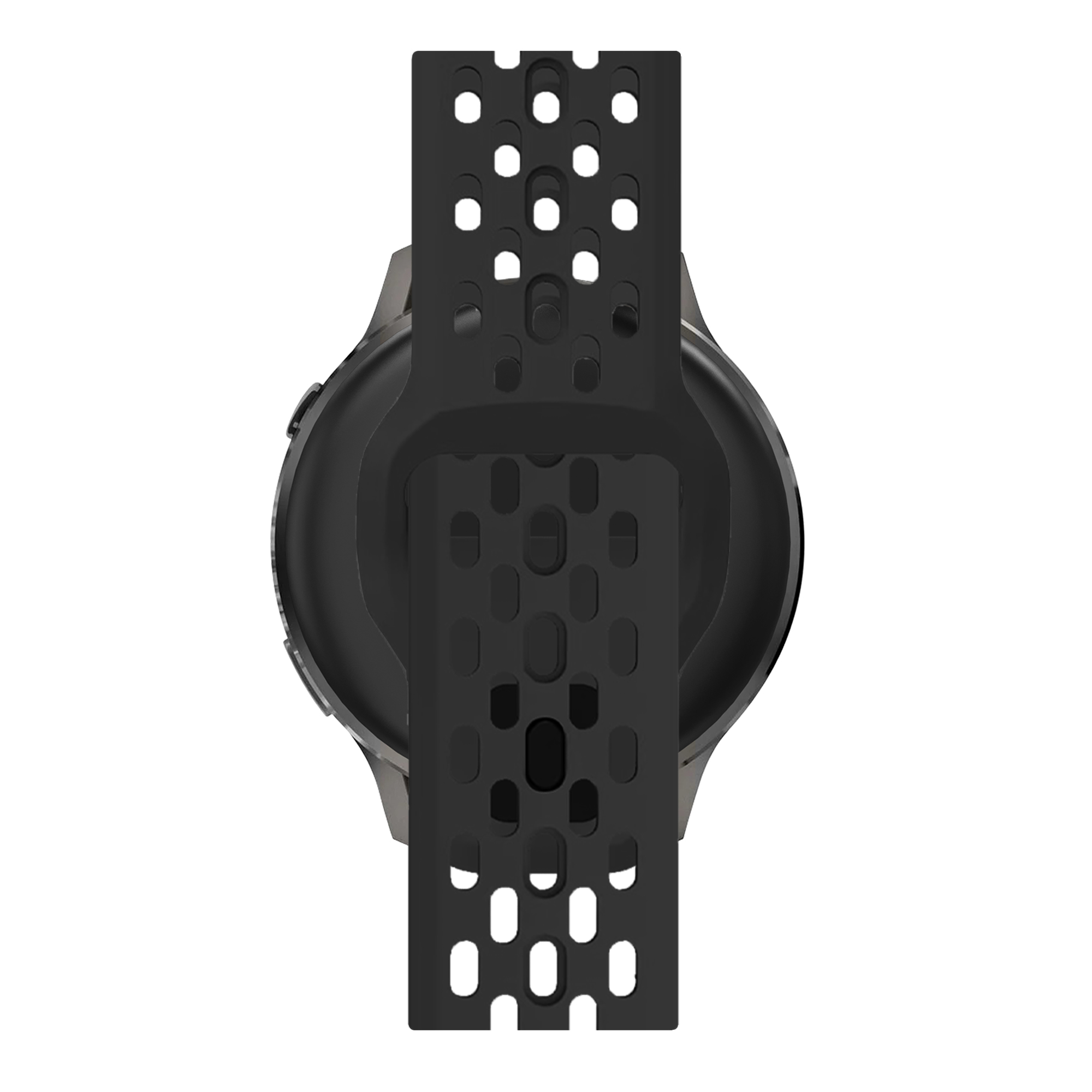 Bandz Garmin Vivoactive 6 siliconen band 'Air' (zwart)