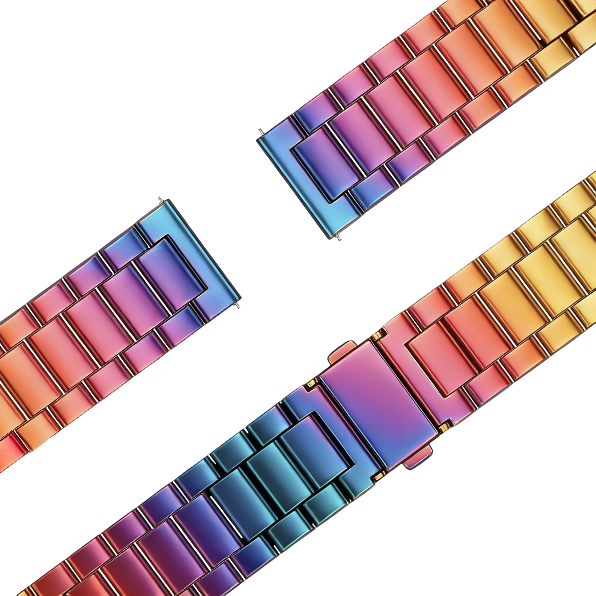 Bandz Garmin Venu SQ stalen band 'Classic' (parelmoer)