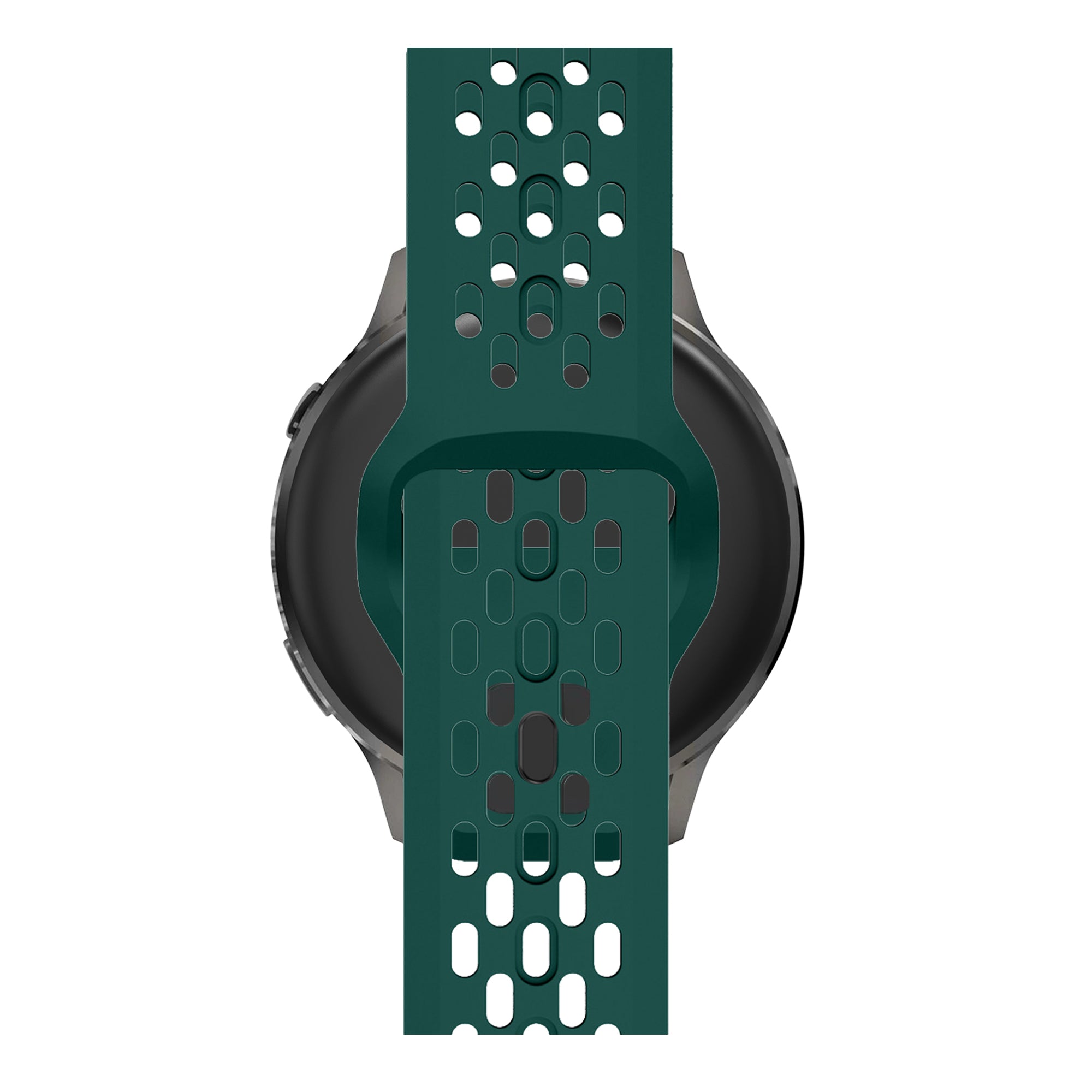 Bandz Garmin Venu 2 Silicone Strap 'Air' (Dark Green)