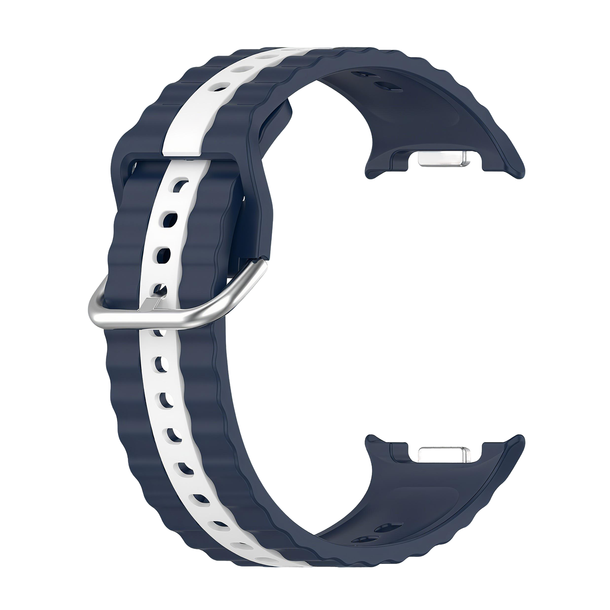 Samsung Galaxy Watch 8 - 44mm Dual Sport Strap (Blue/White)