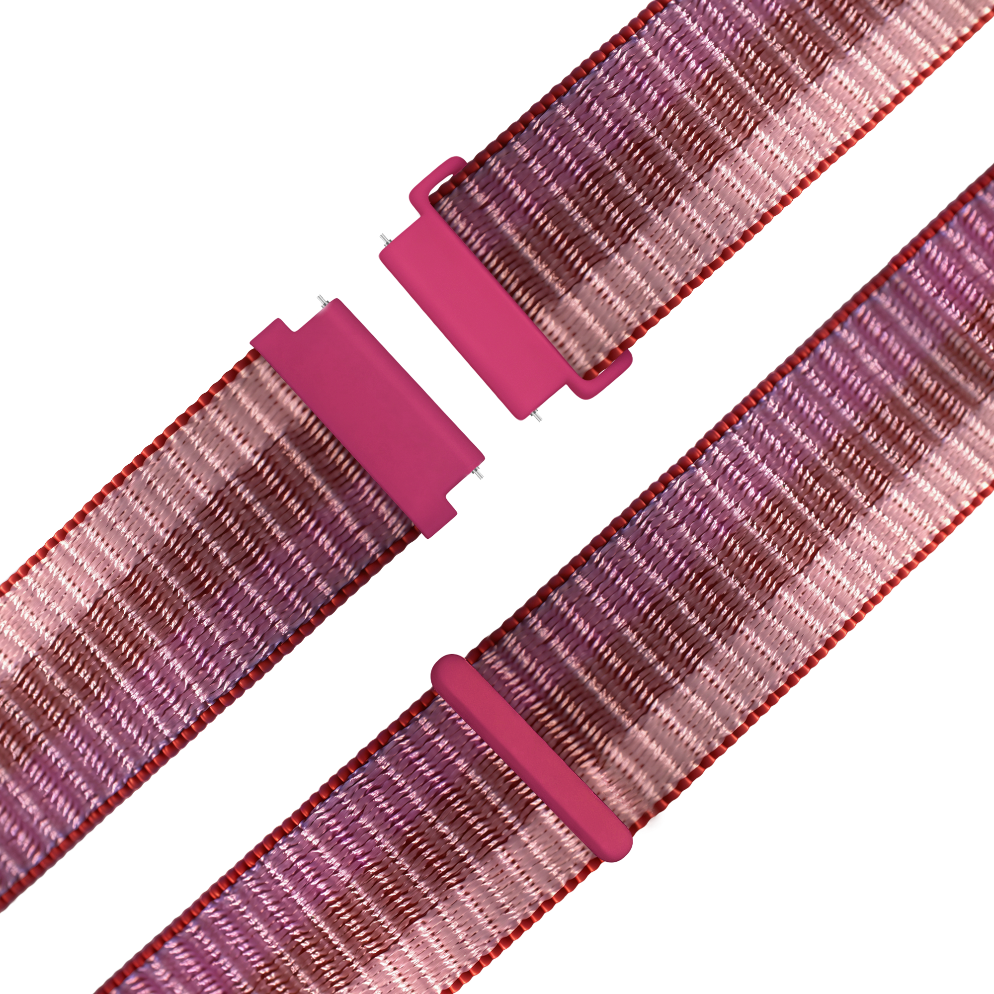 Bandz Garmin Vivomove 3s nylon loop band (berry)