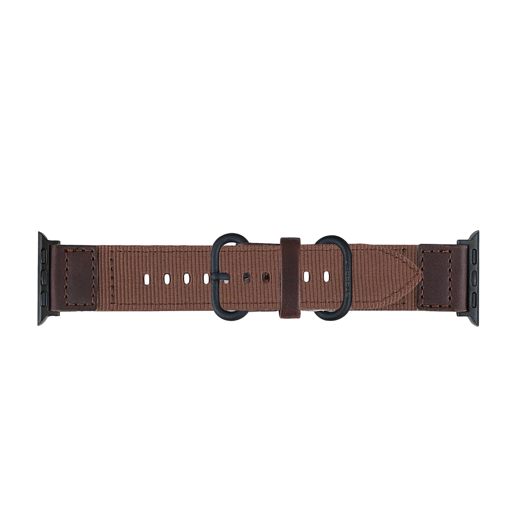Apple Watch canvas bandje (bruin)