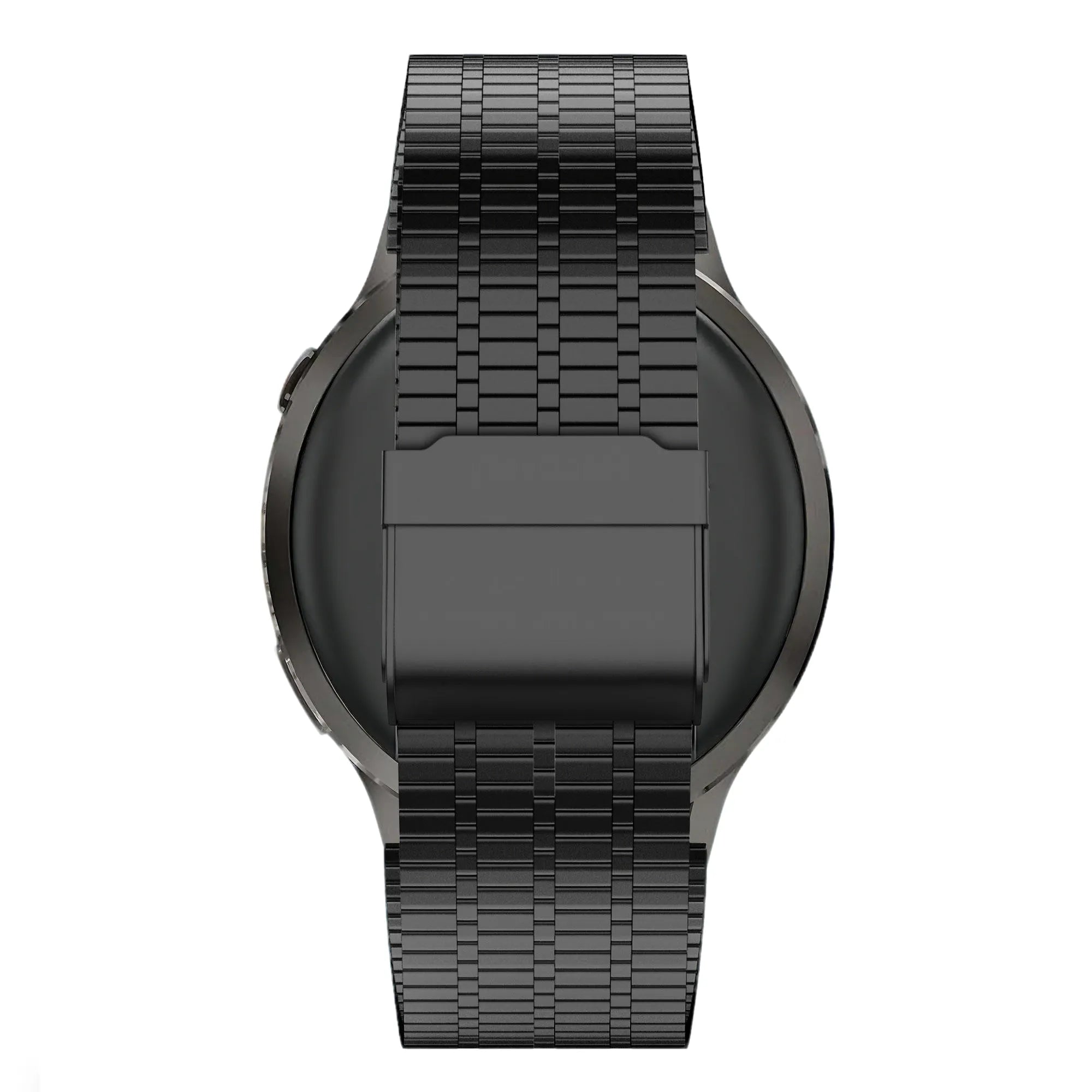 Bandz Garmin Forerunner 70 verstelbare stalen band (zwart)