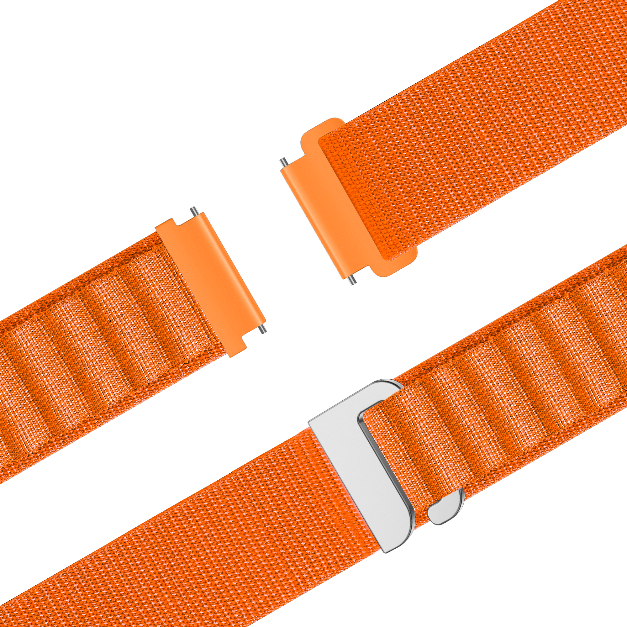 Bandz Garmin Forerunner 645 Alpine Nylon Strap (Orange)
