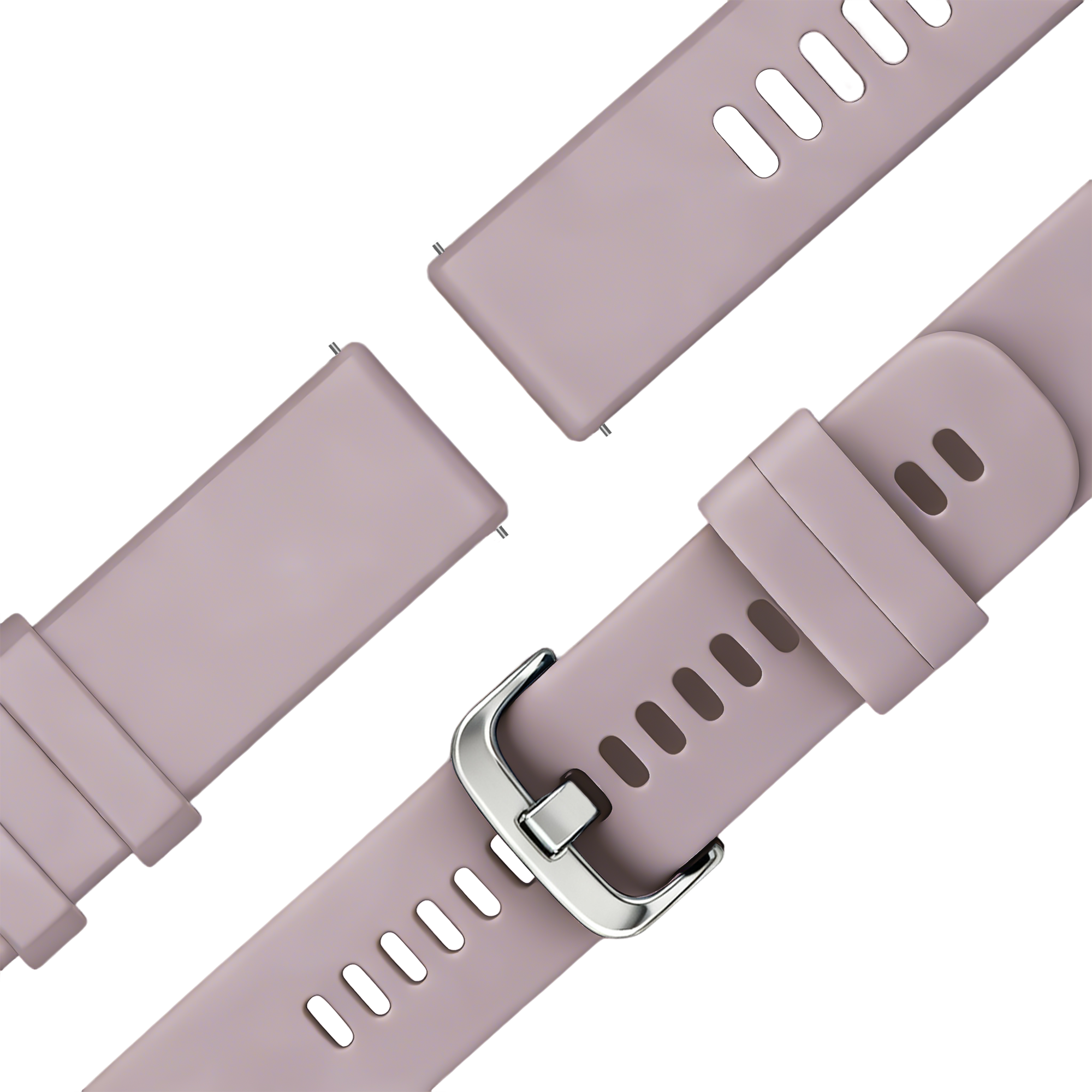 Bandz Garmin Venu 2s Silicone Strap 'Classic' (Lavender)
