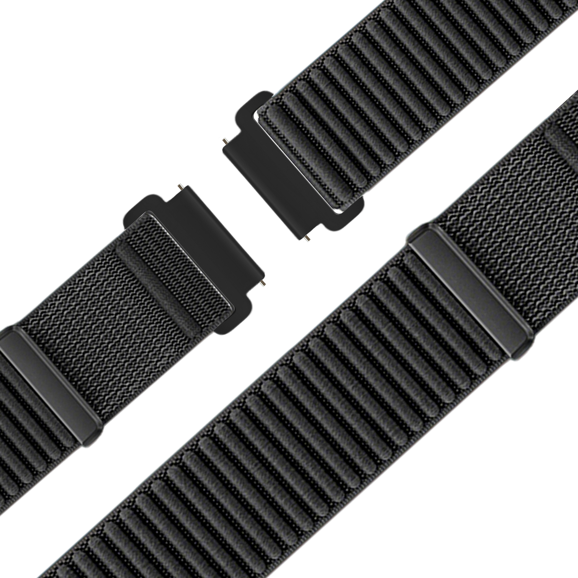 Bandz Garmin Approach S42 Nylon Strap 'Wave' (Black)