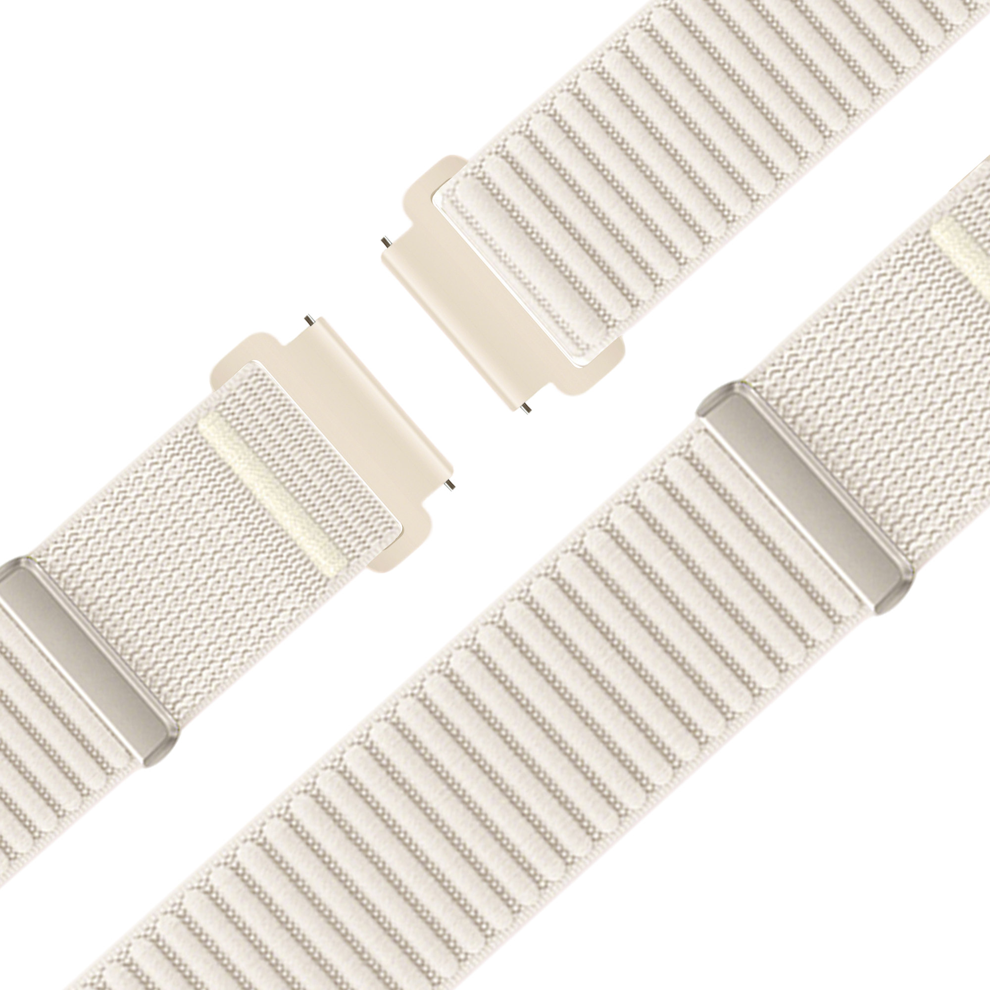 Bandz Garmin Forerunner 255s Nylon Strap 'Wave' (Starlight)