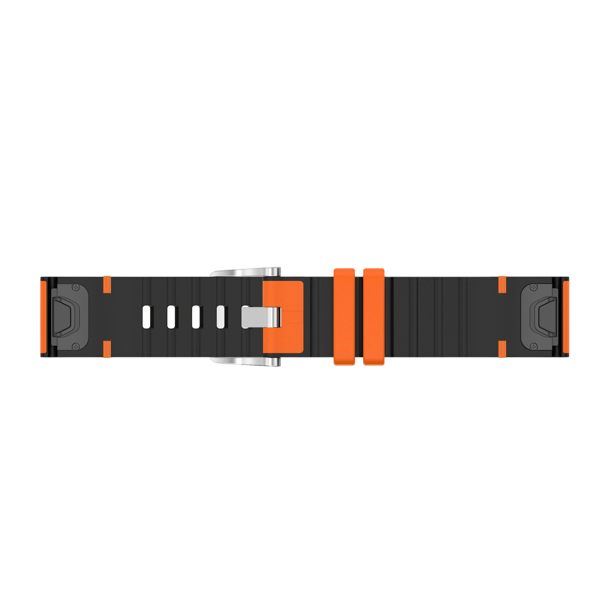 Garmin Tactix 8 - 47mm Leather Hybrid Strap (Orange)