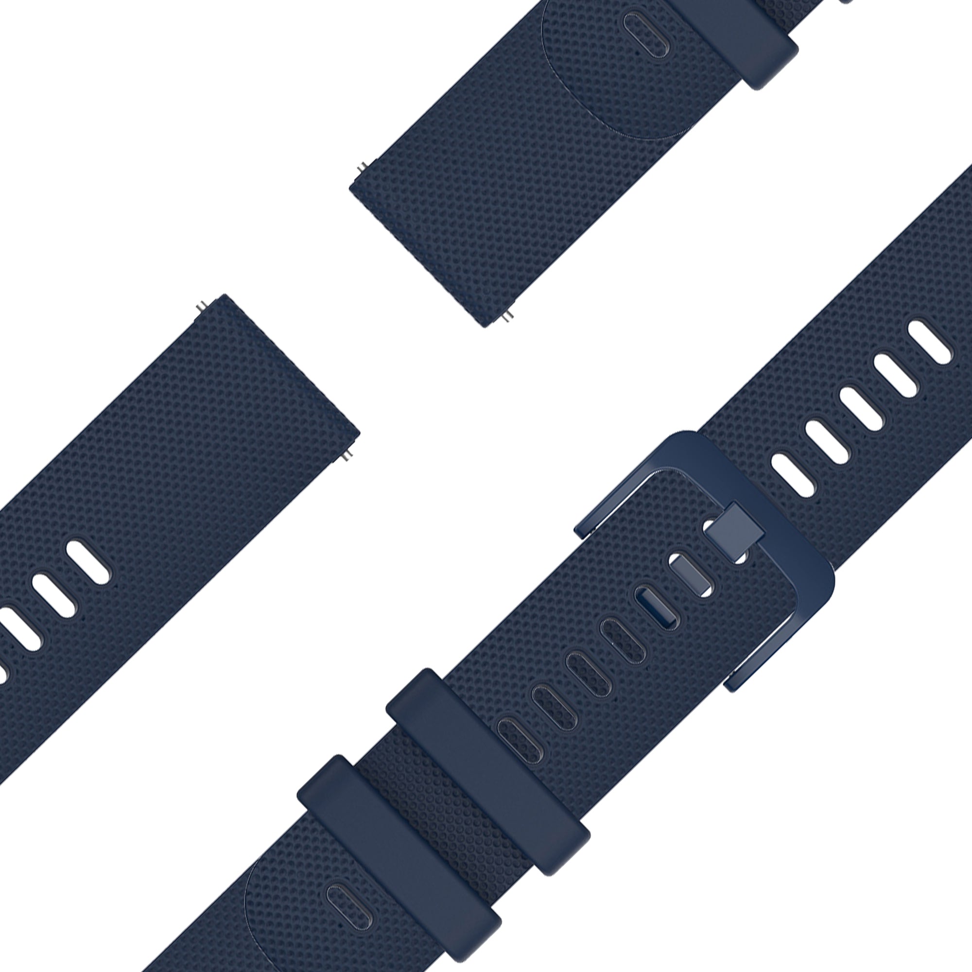 Bandz Garmin Forerunner 645 Silicone Strap 'Premium' (Dark Blue)
