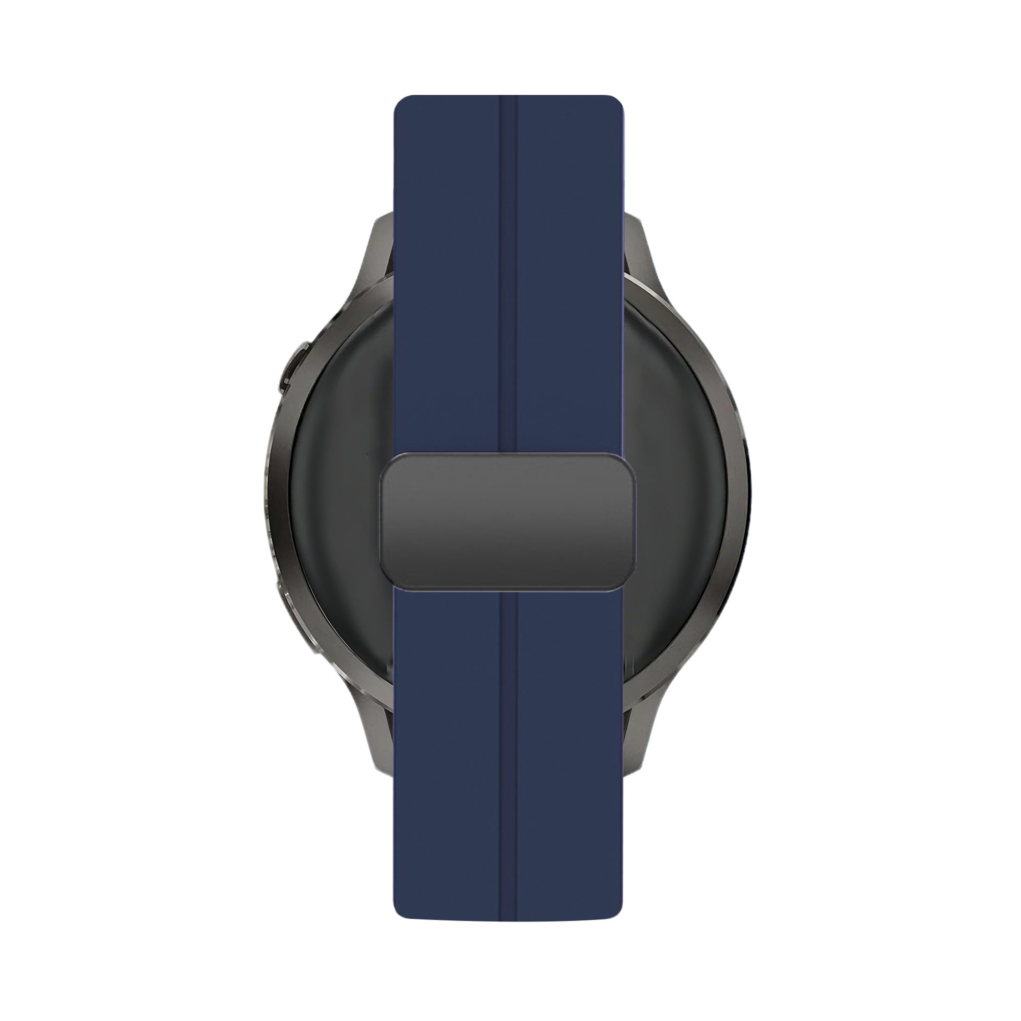 Bandz Garmin Approach S40 siliconen band met D-buckle (donkerblauw)