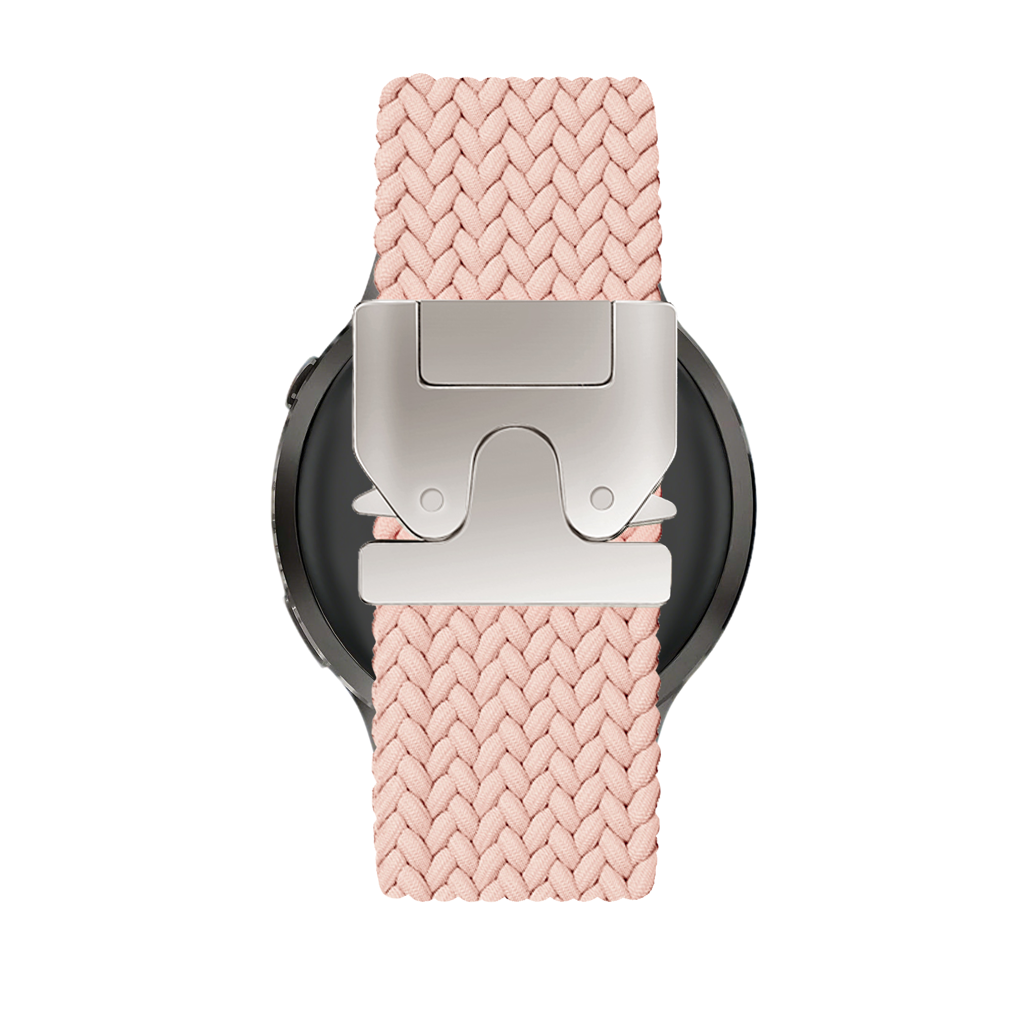 Bandz Garmin Forerunner 255s Braided Strap 'Parachute' (Pink)