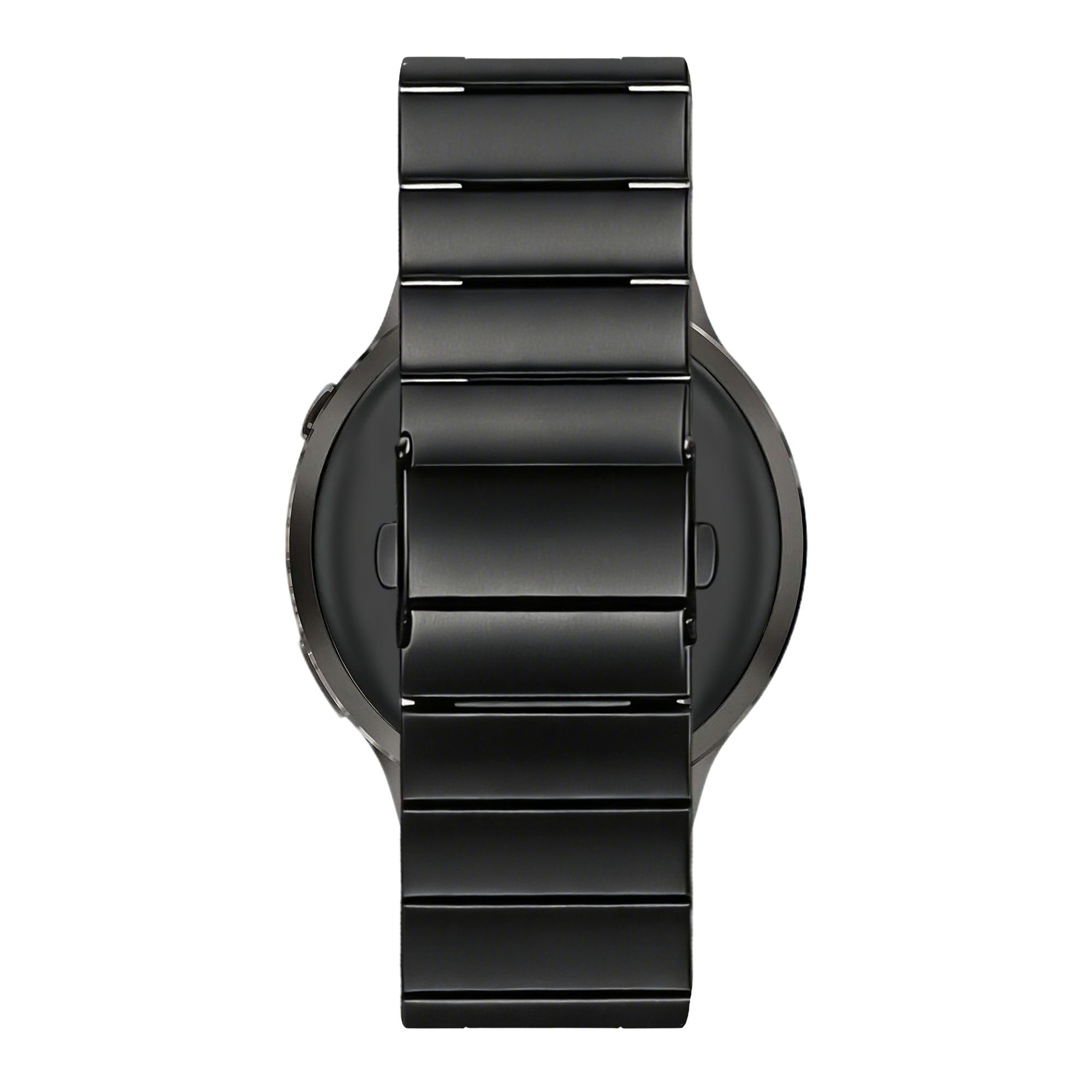 Bandz Garmin Forerunner 265 stalen band 'One Bead' (zwart)