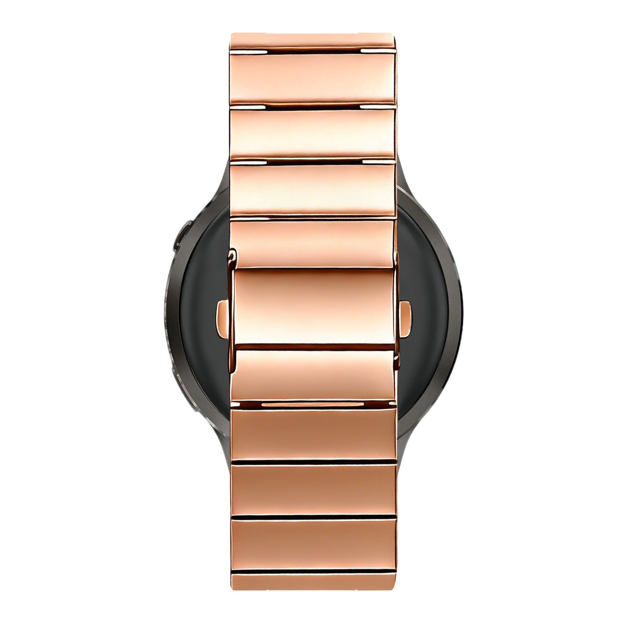 Bandz Garmin Venu SQ 2 stalen band 'One Bead' (rosé goud)