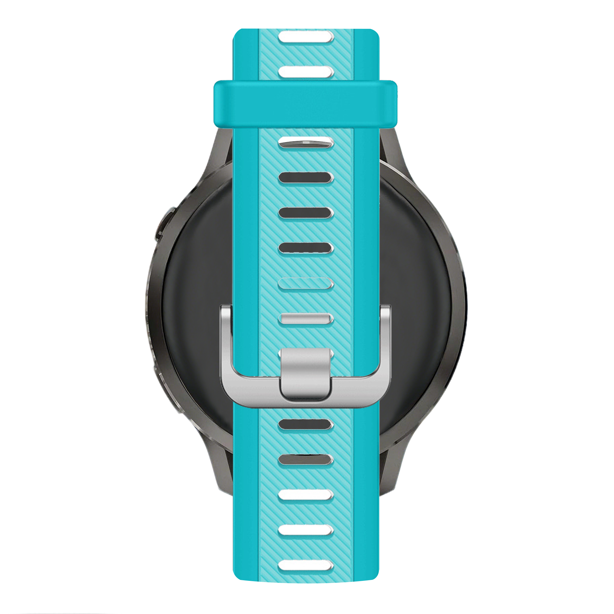 Bandz Garmin Venu SQ 2 dual sport band met gesp (aqua)