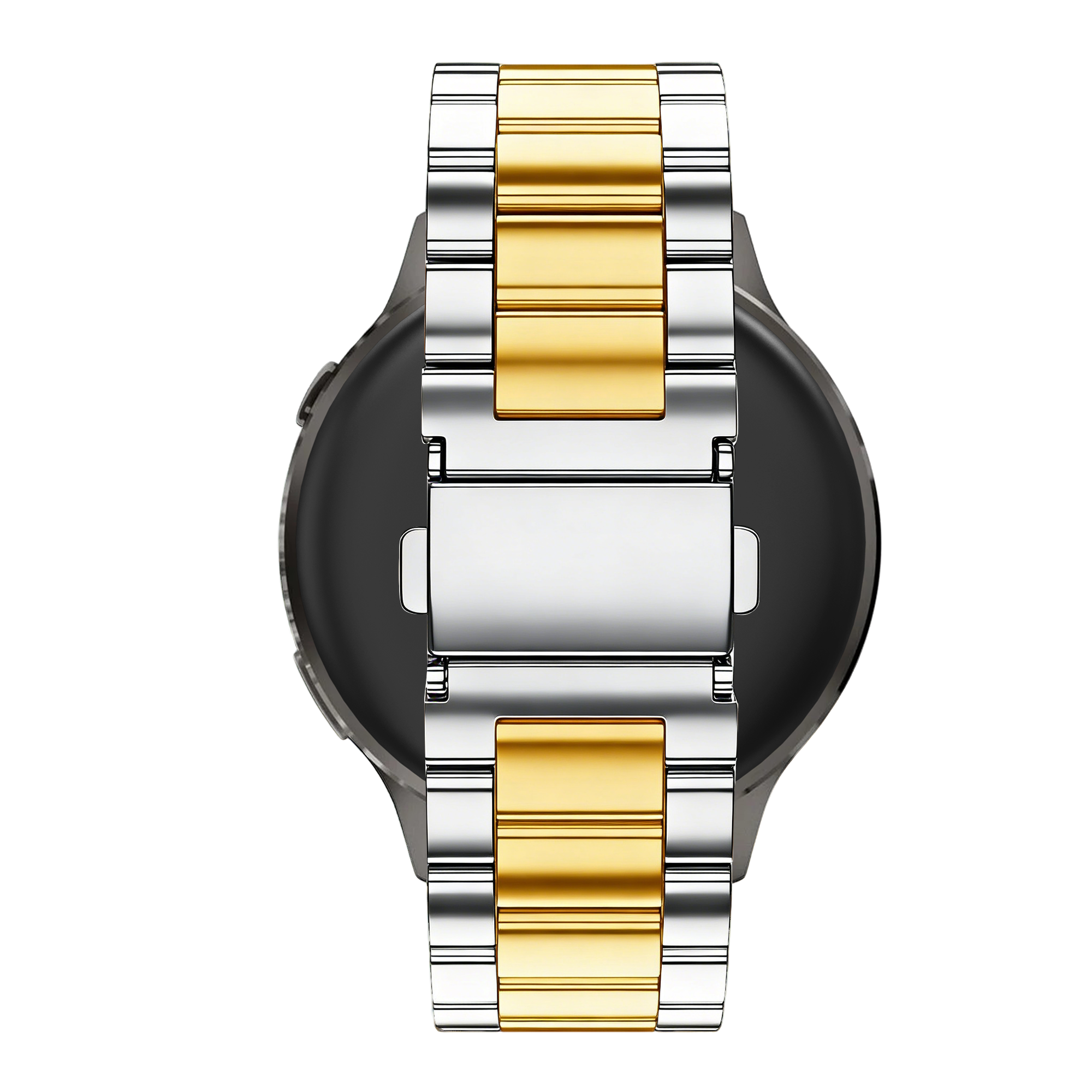 Bandz Garmin Venu SQ stalen band 'Classic' (zilver/goud)