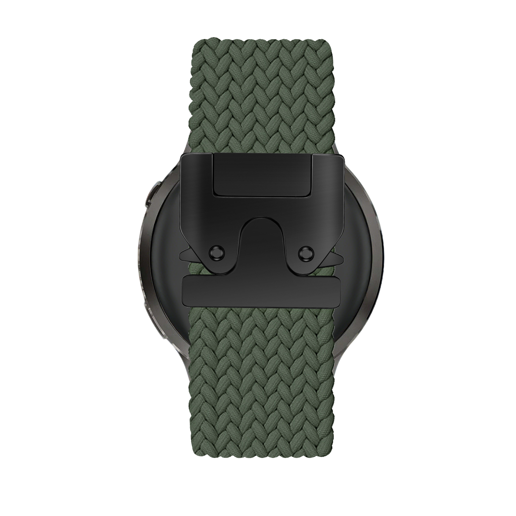 Bandz Garmin Forerunner 265 Braided Strap 'Parachute' (Green)