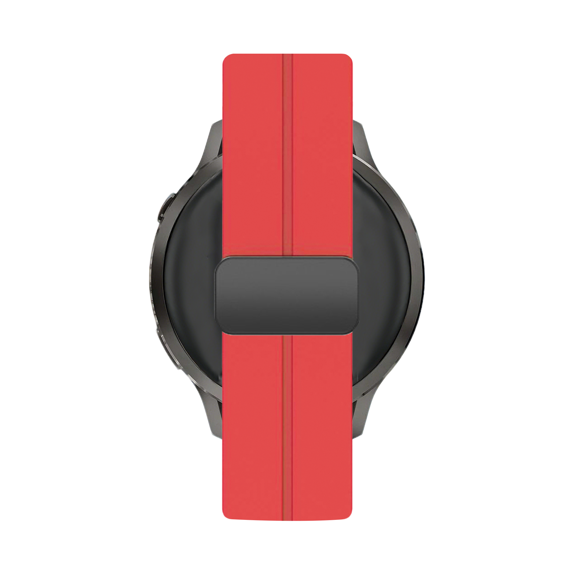 Bandz Garmin Venu 3 siliconen band met D-buckle (rood)