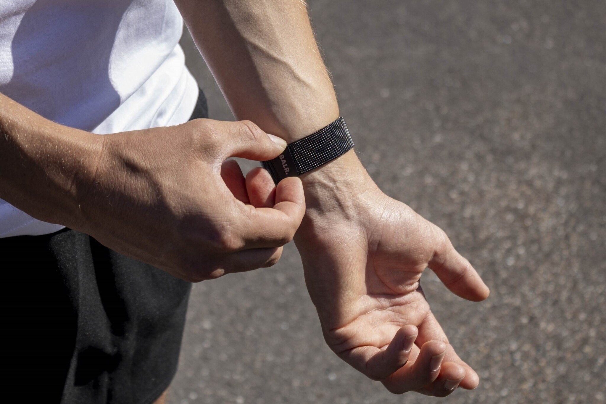 BALR Amazfit GTS 3 Milanese band (zwart)