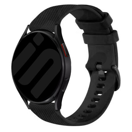 Amazfit GTR 4 luxe siliconen bandje (zwart)