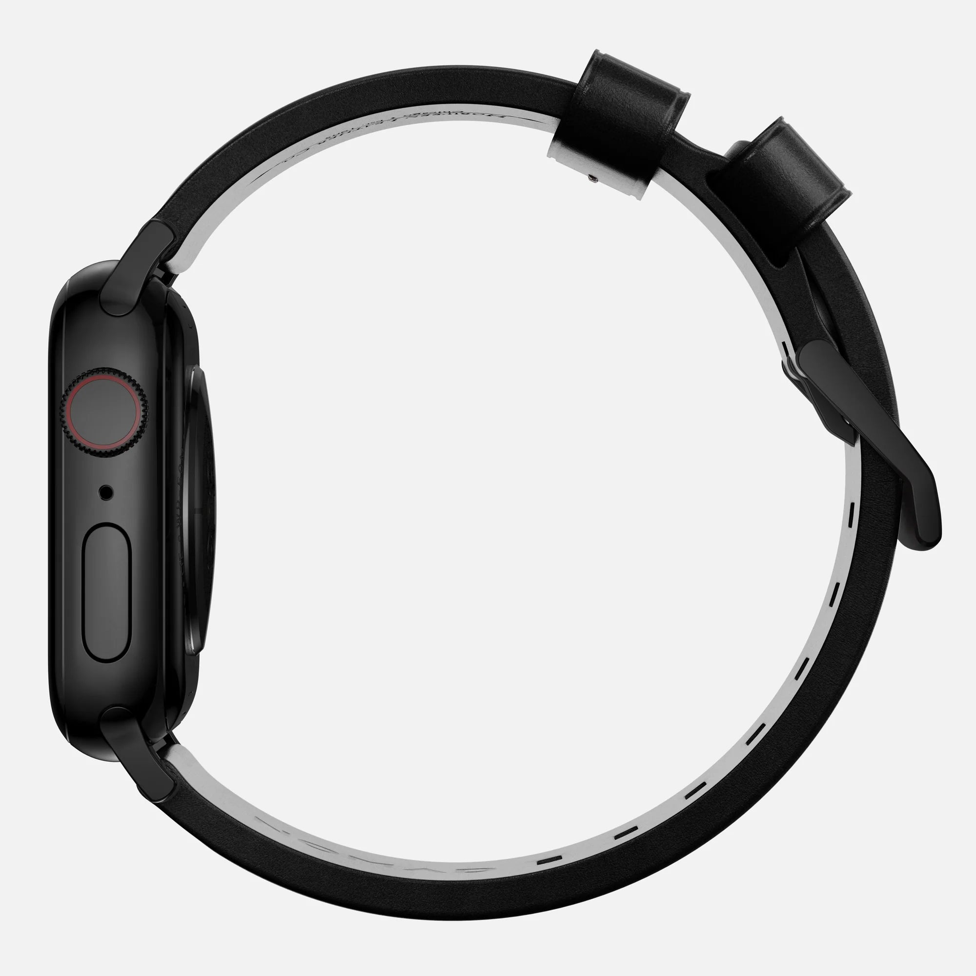 Nomad Modern Apple Watch leren bandje (zwart)