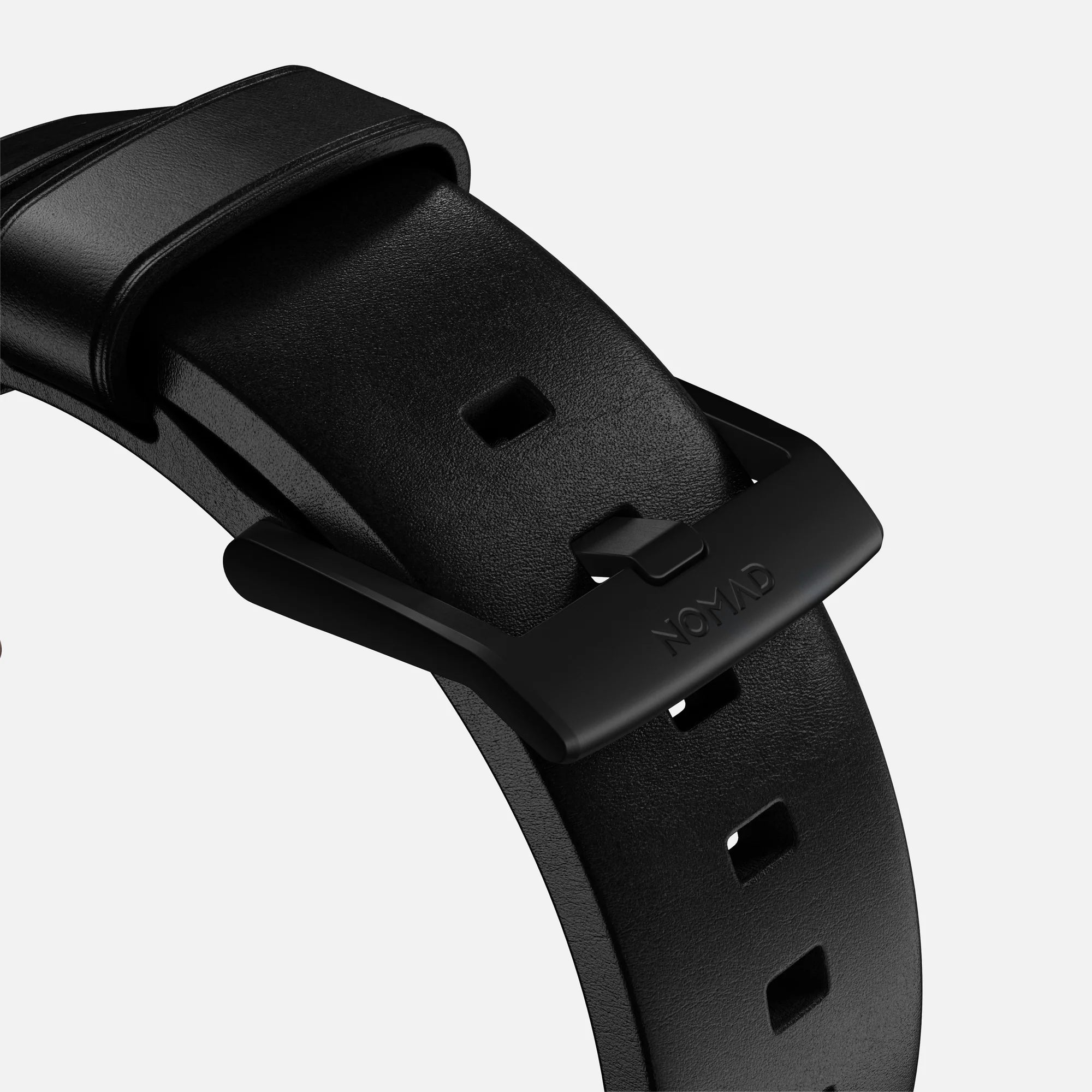 Nomad Modern Apple Watch leren bandje (zwart)