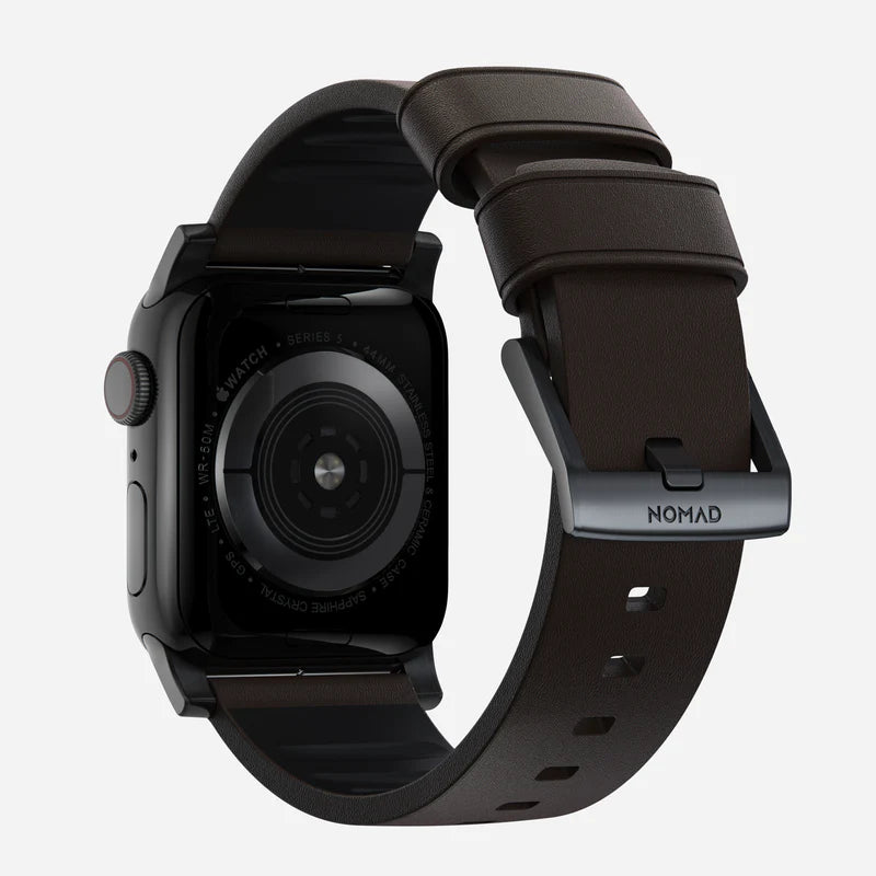 Nomad Active Pro Apple Watch Hybrid Strap (Brown/Black)