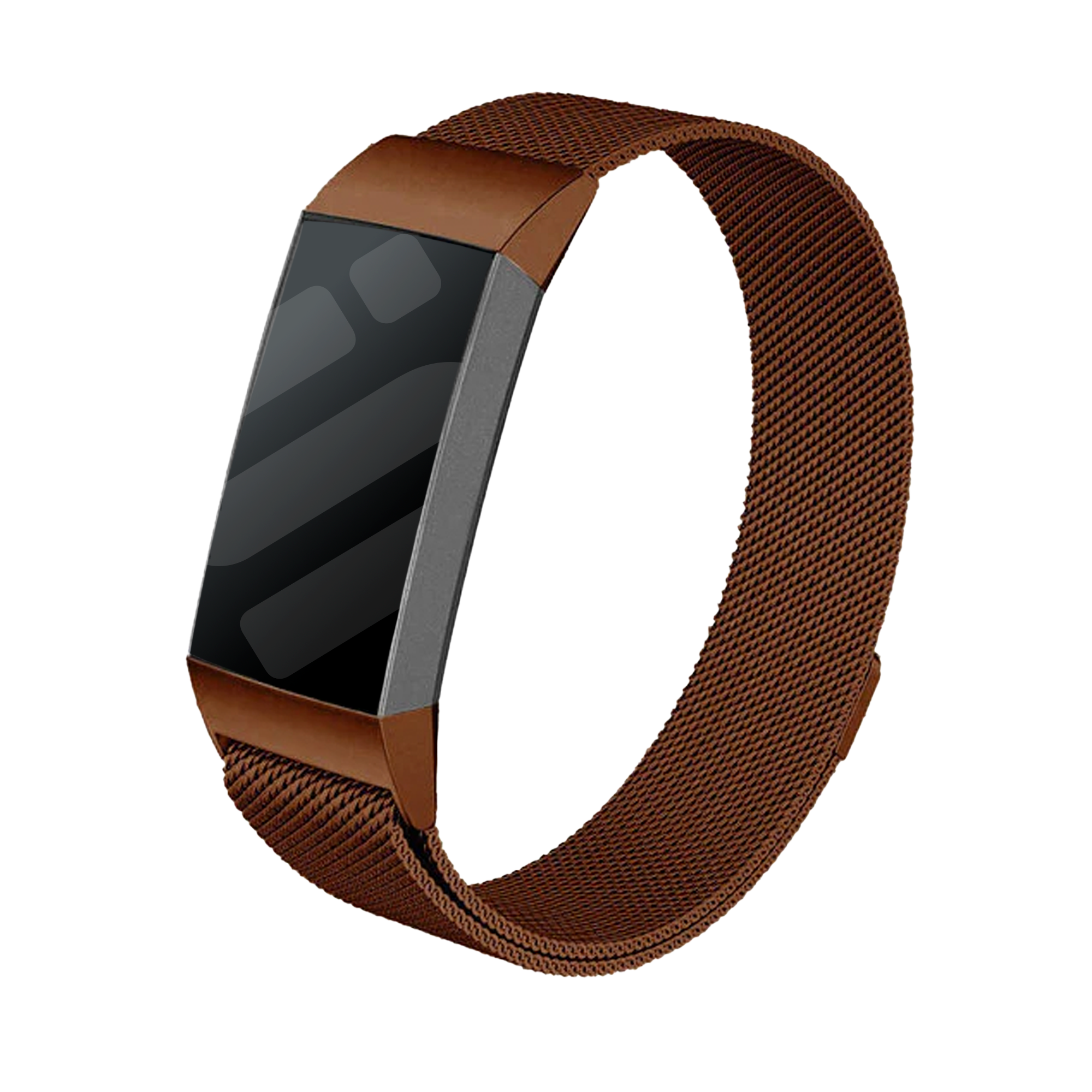 Fitbit Charge 4 Milanese Strap (Brown)