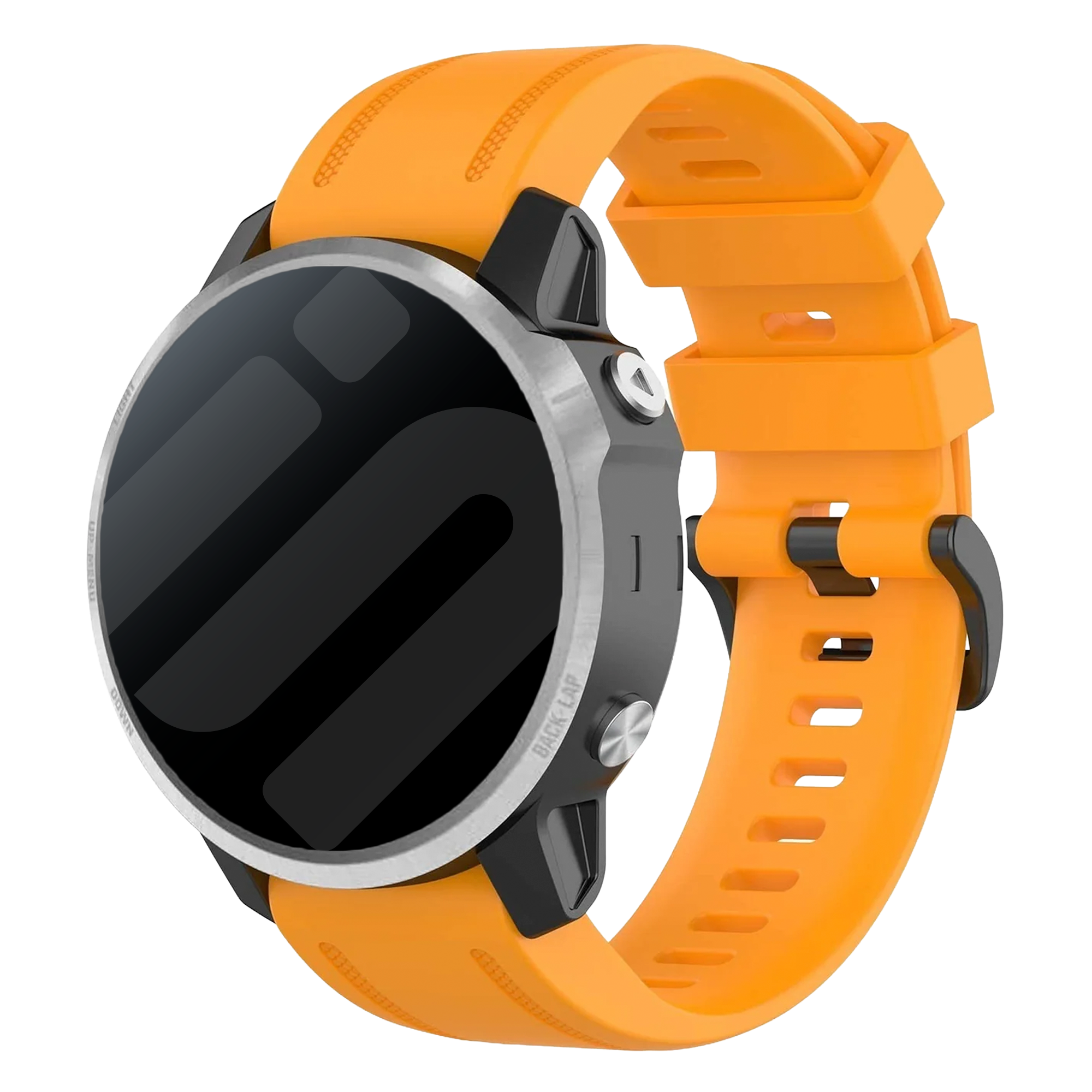 Garmin Descent Mk3(i) - 43mm Silicone Strap (Orange)