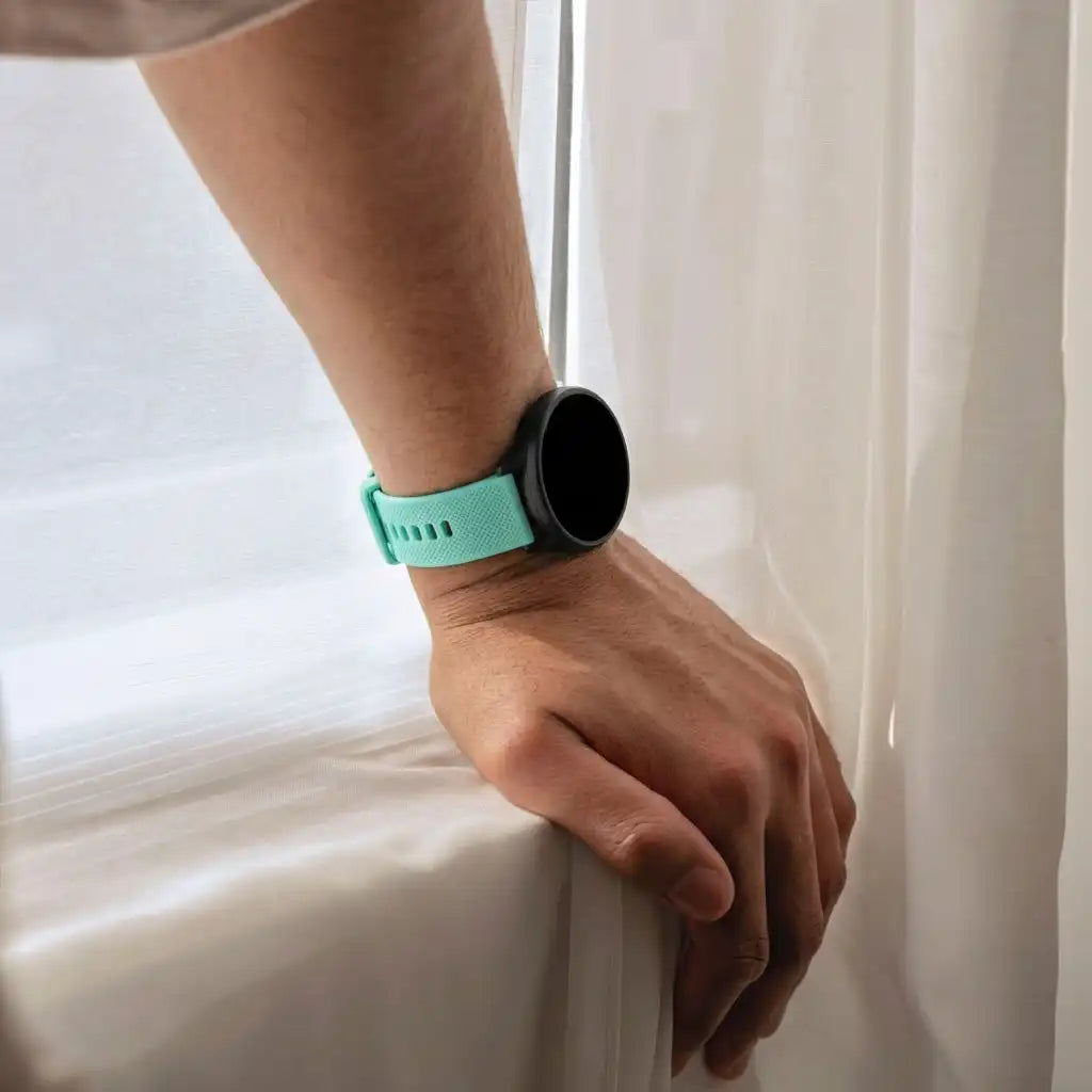 OnePlus Watch luxe siliconen bandje (aqua)