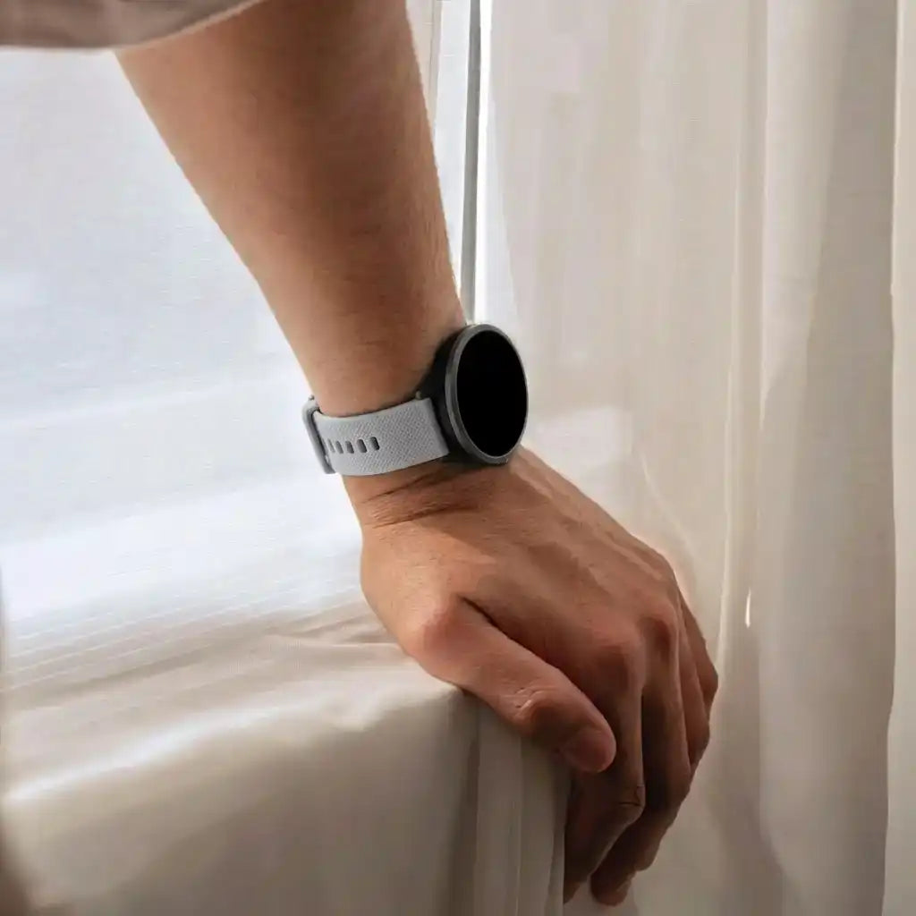 Coros Pace 4 Premium Silicone Strap (Grey)