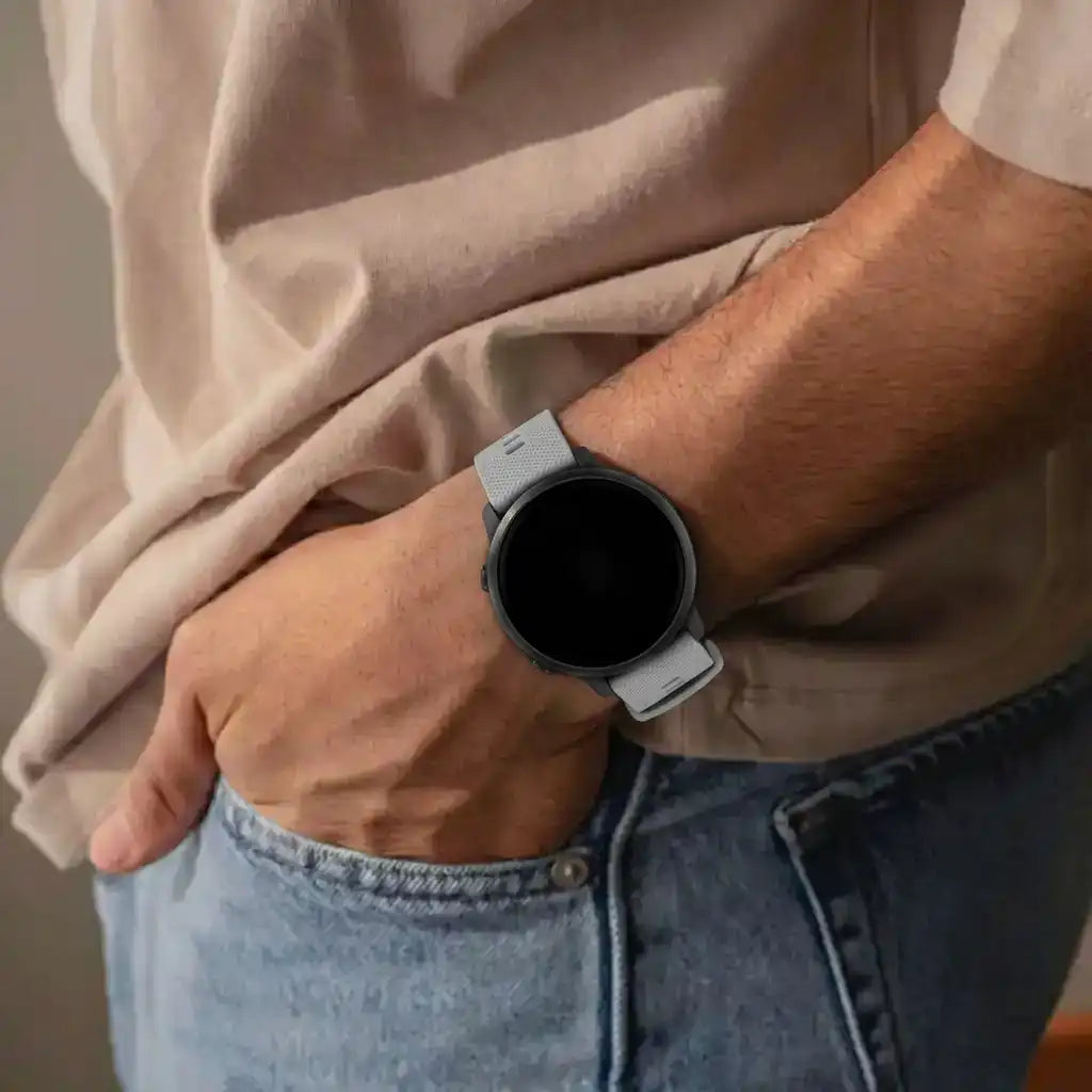 Coros Pace 4 Premium Silicone Strap (Grey)