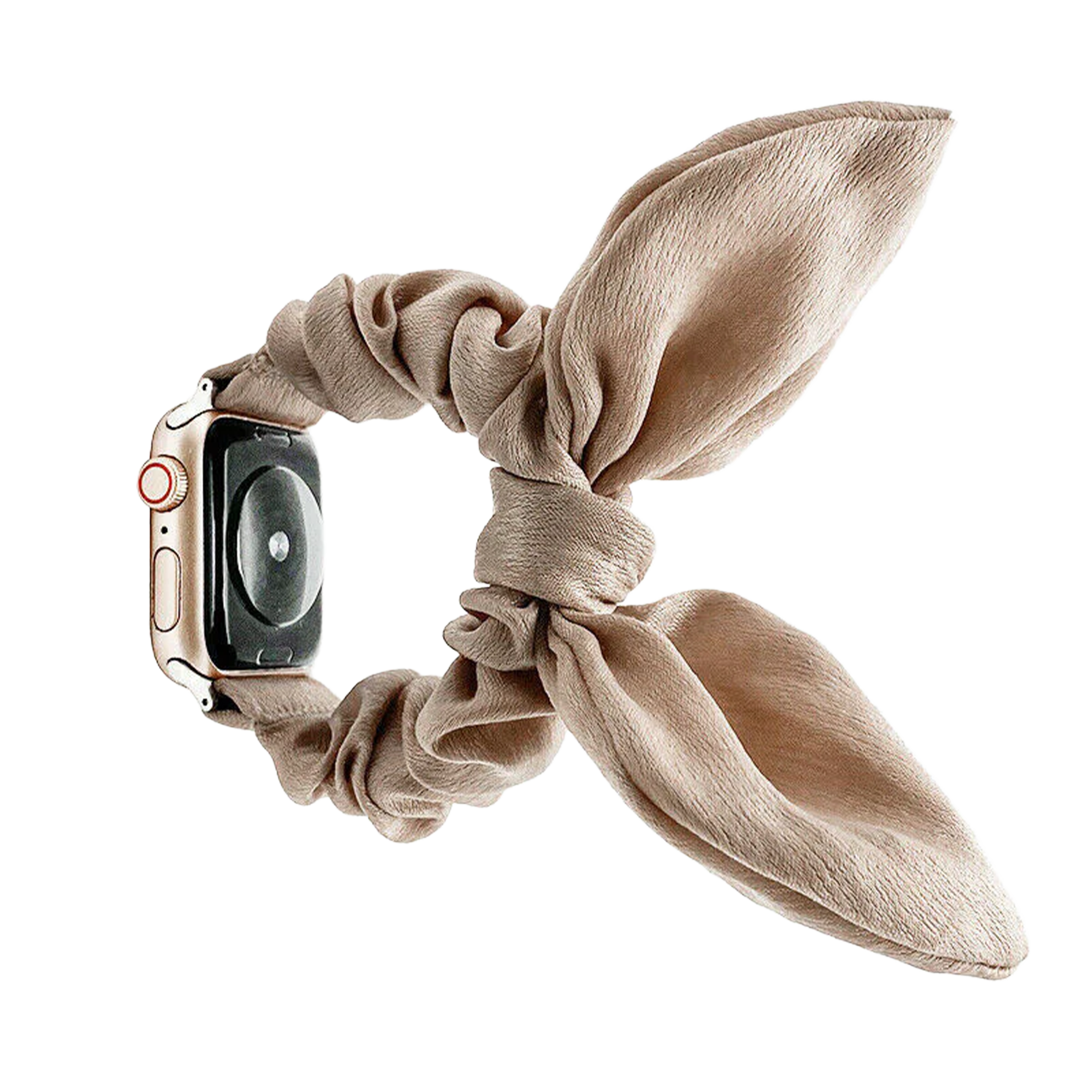 Apple Watch Scrunchie Butterfly bandje (beige)