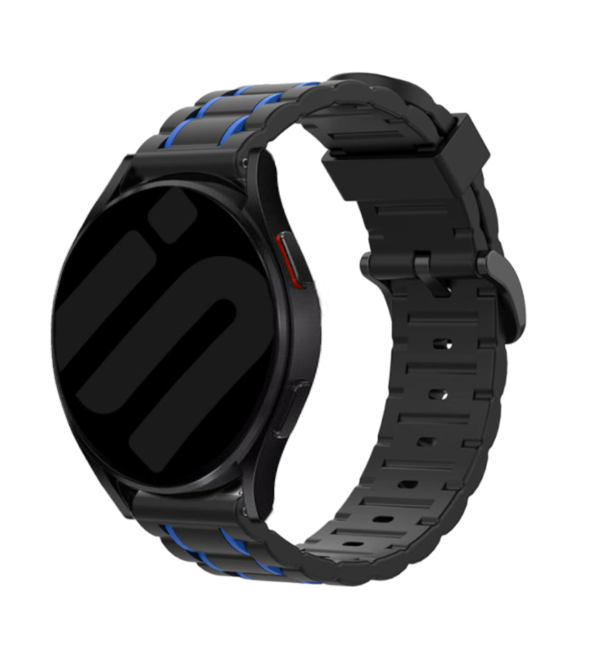 Amazfit Active 2 sport gesp band (zwart/blauw)
