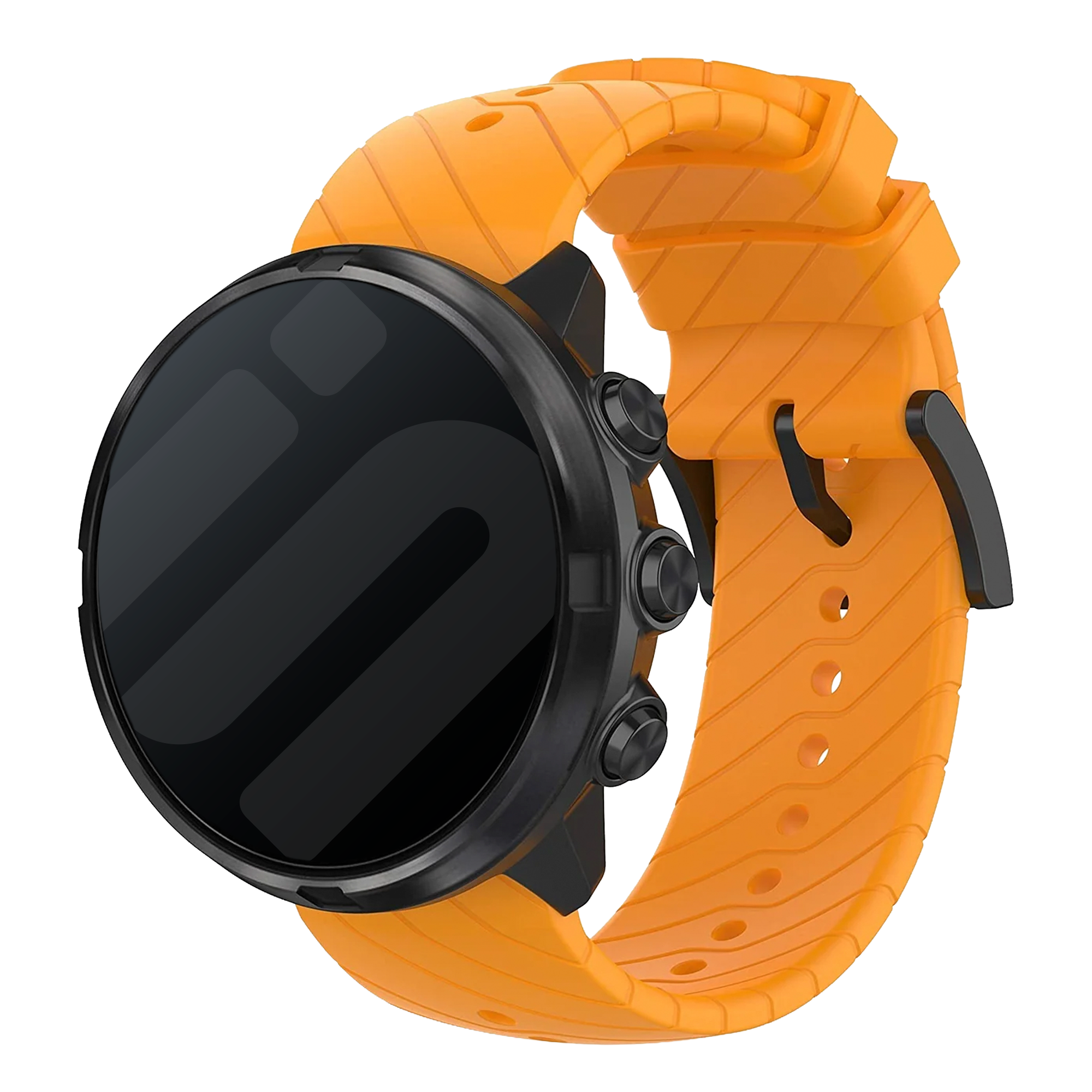 Suunto 9 (Baro) siliconen bandje (oranje)