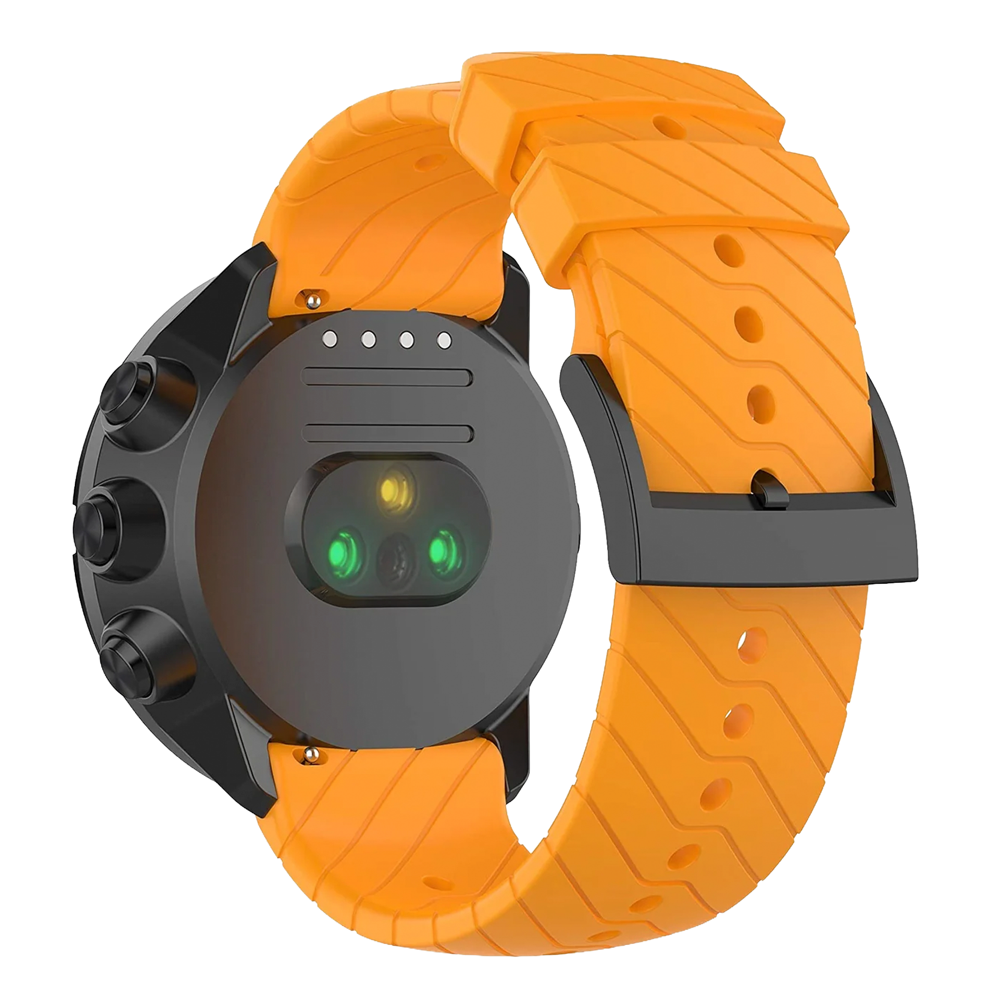 Suunto 9 (Baro) siliconen bandje (oranje)