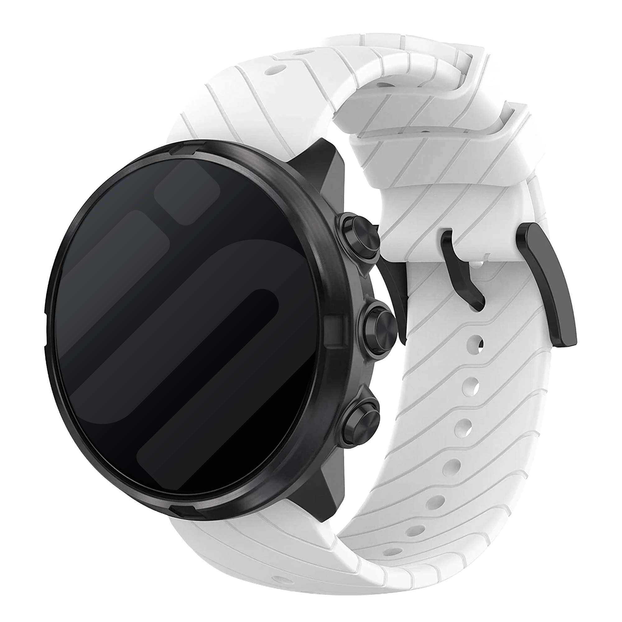 Suunto 9 (Baro) siliconen bandje (wit)