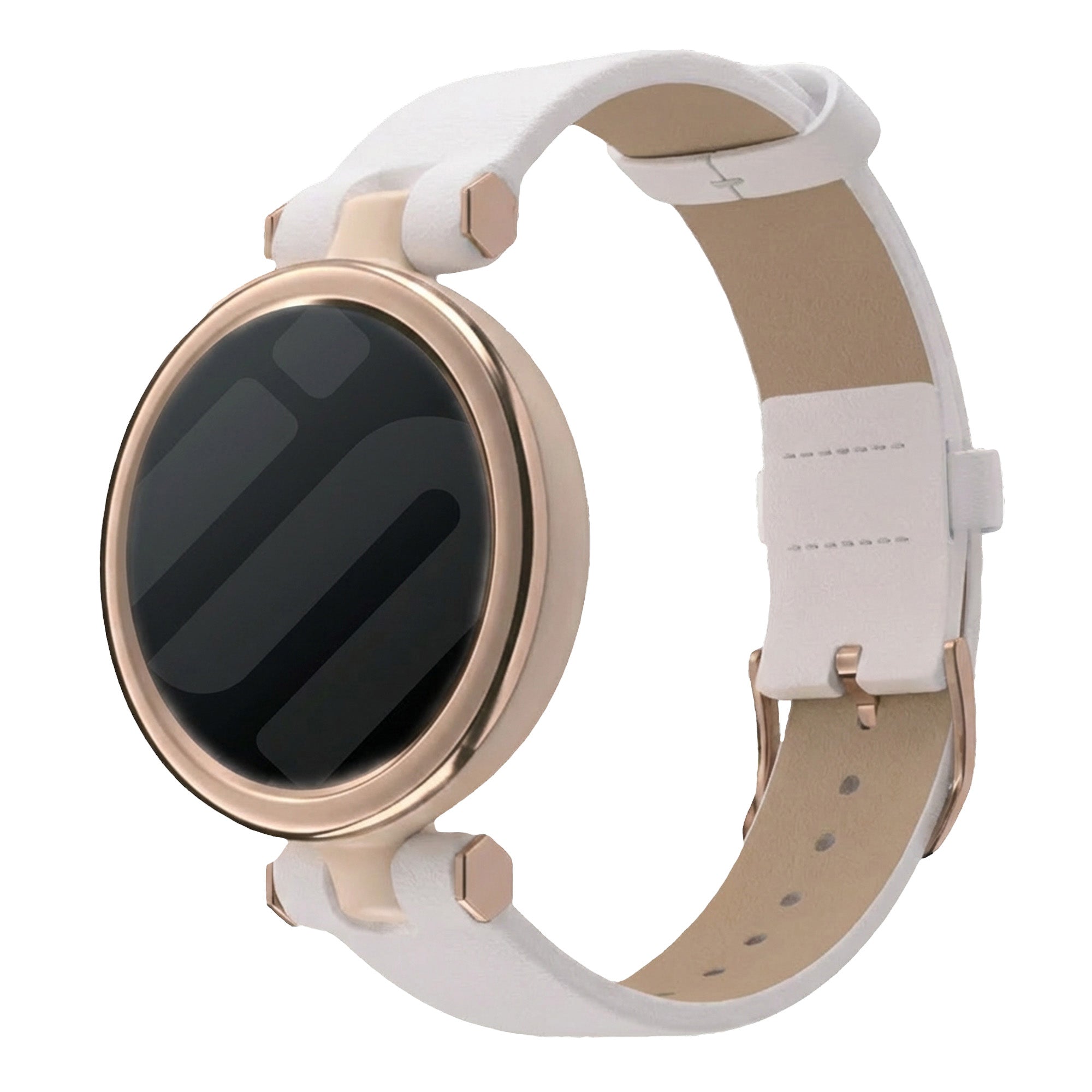 Garmin Lily leren bandje (wit)