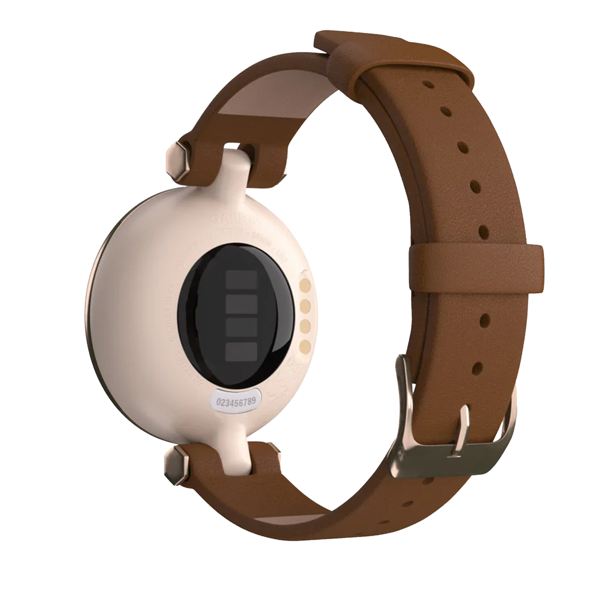 Garmin Lily leren bandje (bruin)