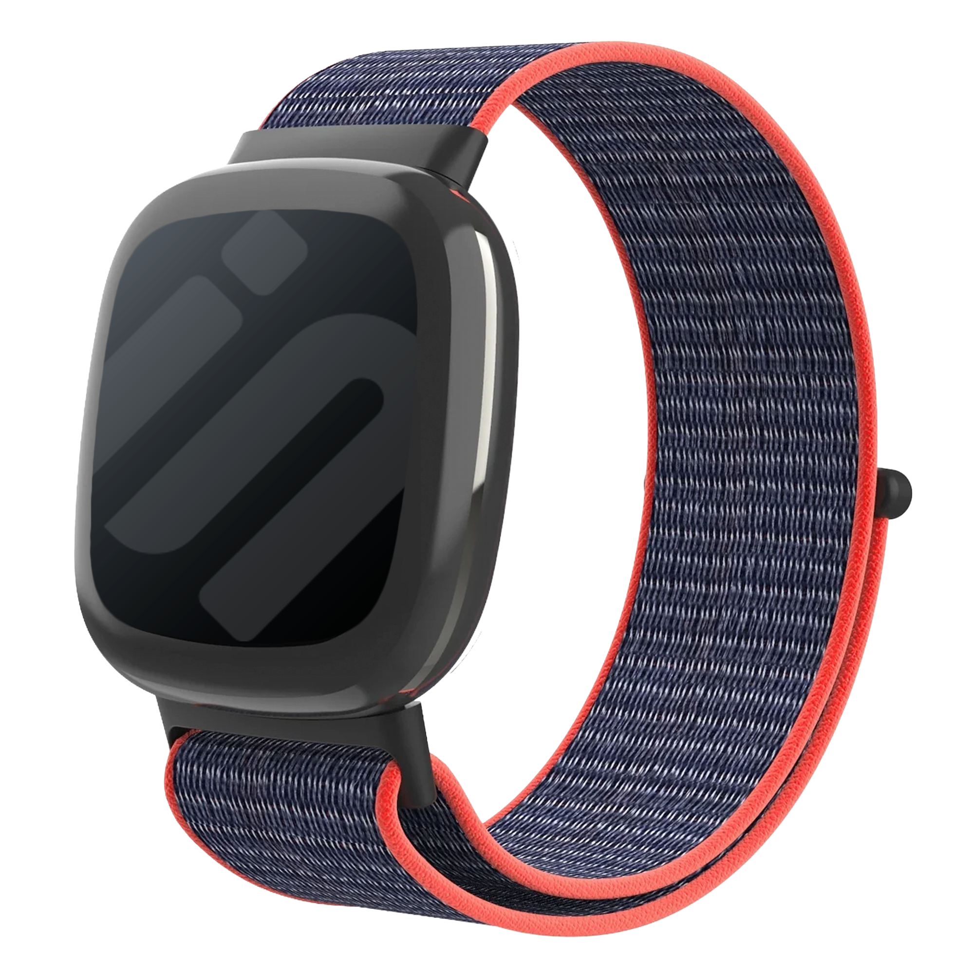 Fitbit Sense 2 nylon bandje (bright powder)