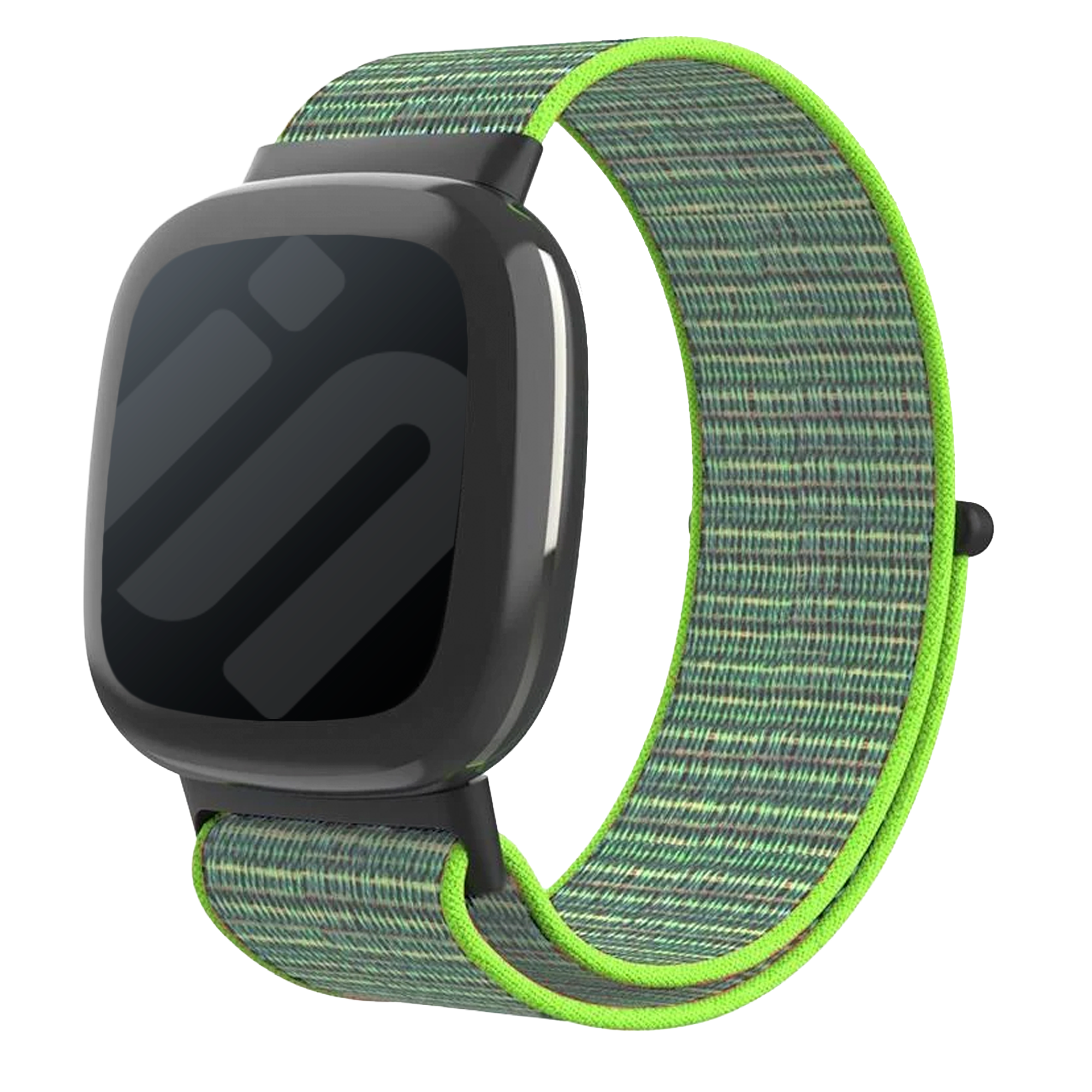 Fitbit Sense 2 Nylon Strap (Lime)