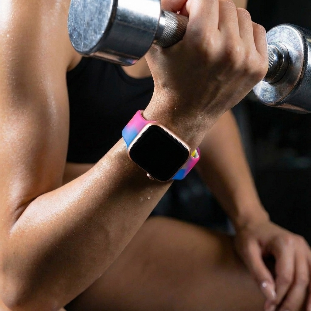 Colorful Apple Watch bandje