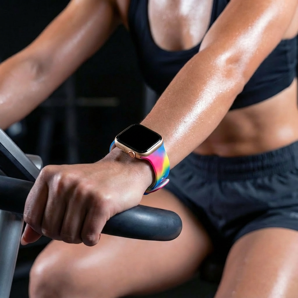 Colorful Apple Watch bandje