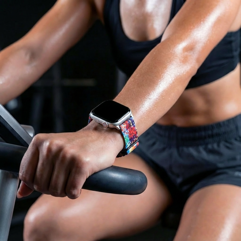 Apple Watch elastisch bandje (kleurrijk)