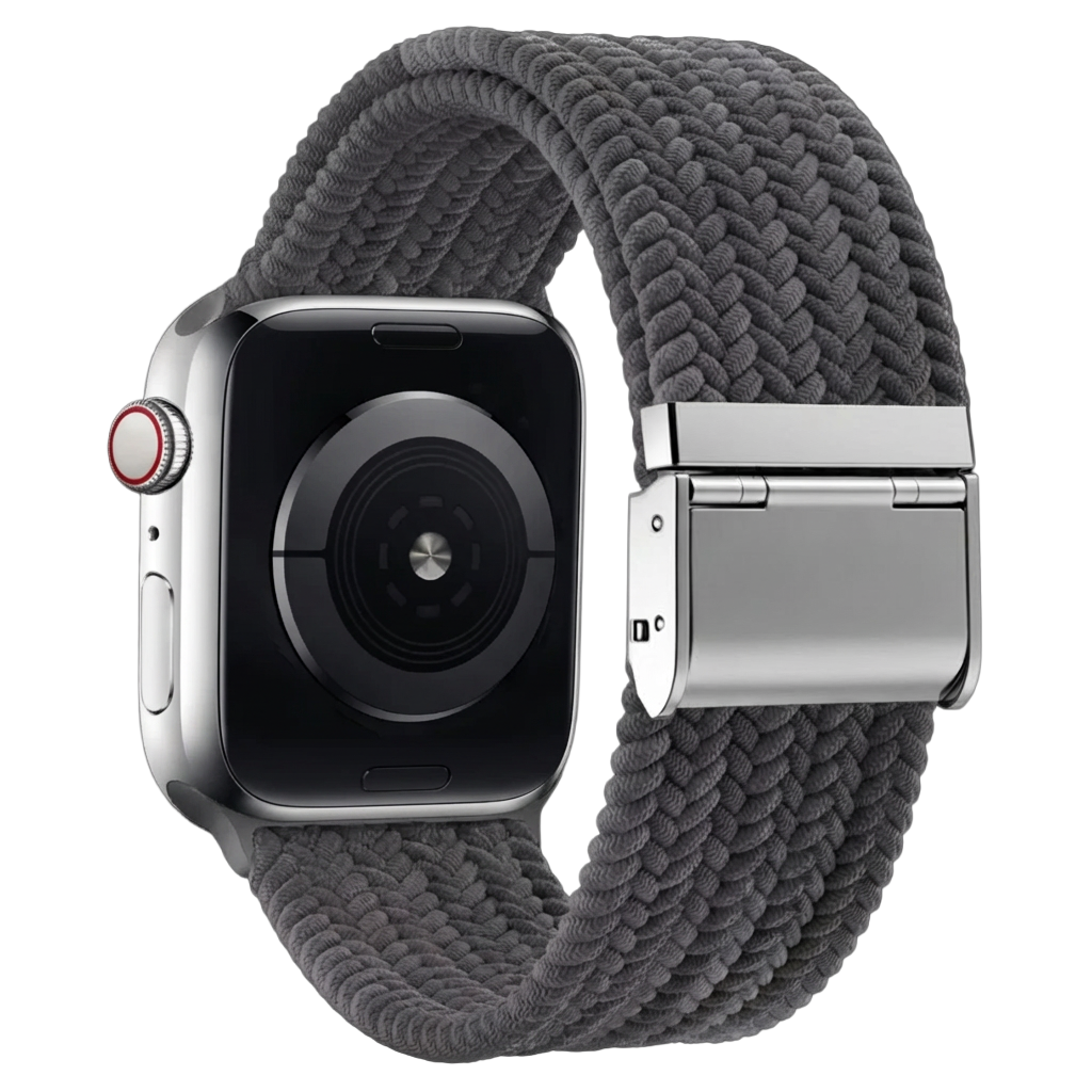 Apple Watch gevlochten bandje (space grey)