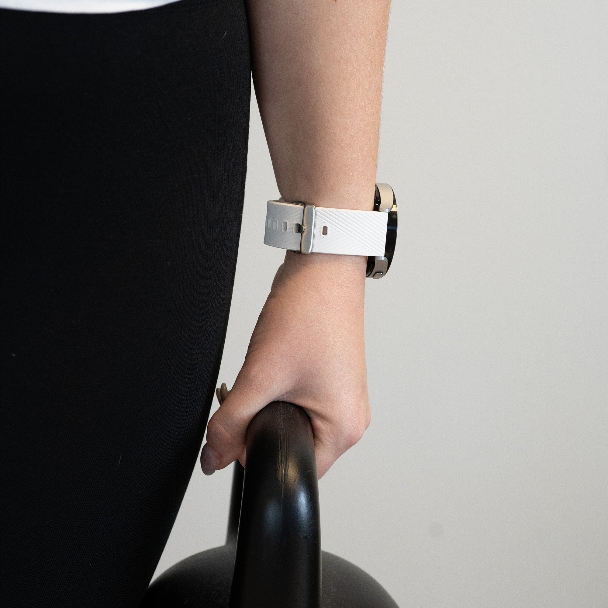 Bandz Redmi Watch 5 Active siliconen band 'Deluxe' (wit)