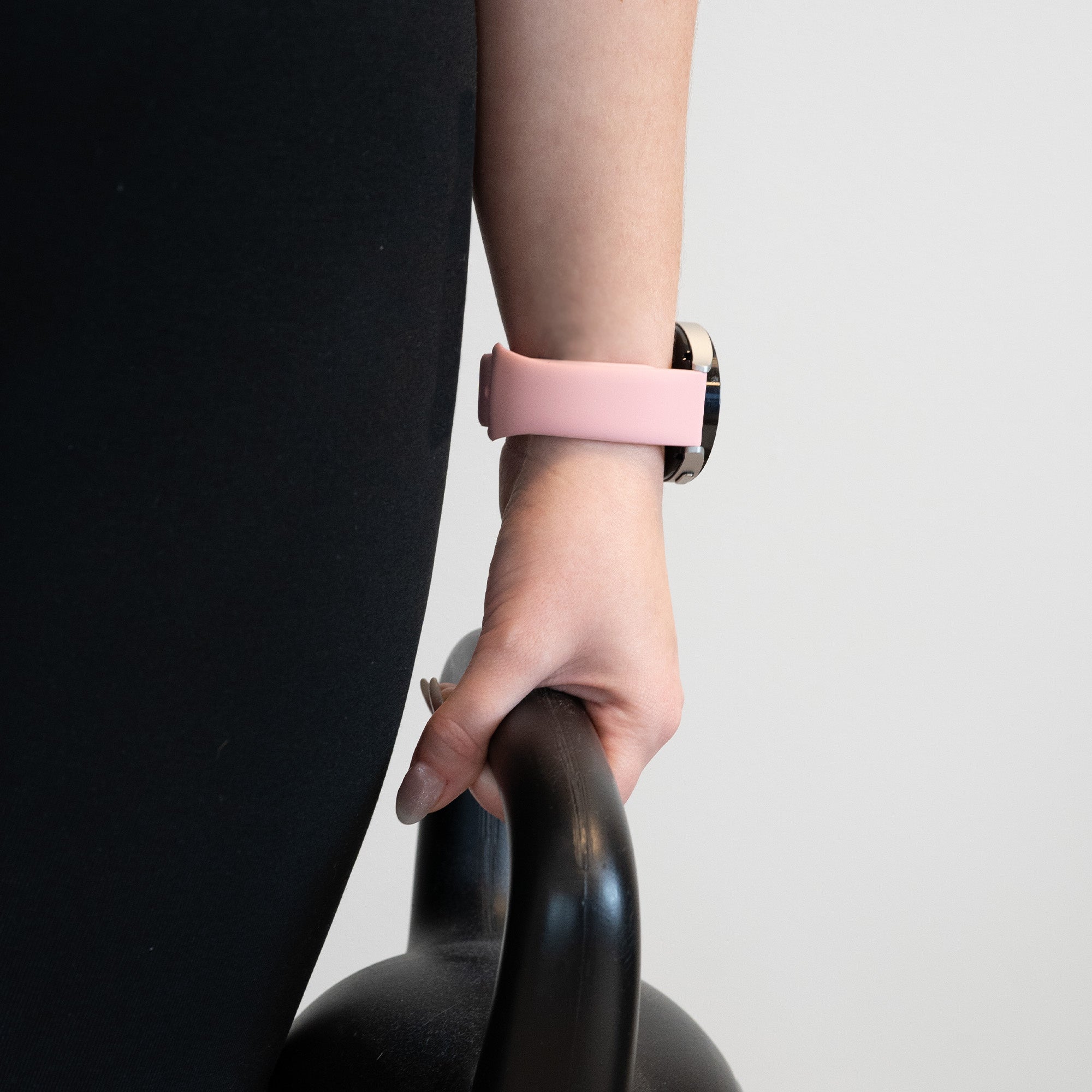 Bandz Amazfit Active 2 sport band 'Deluxe' (lichtroze)