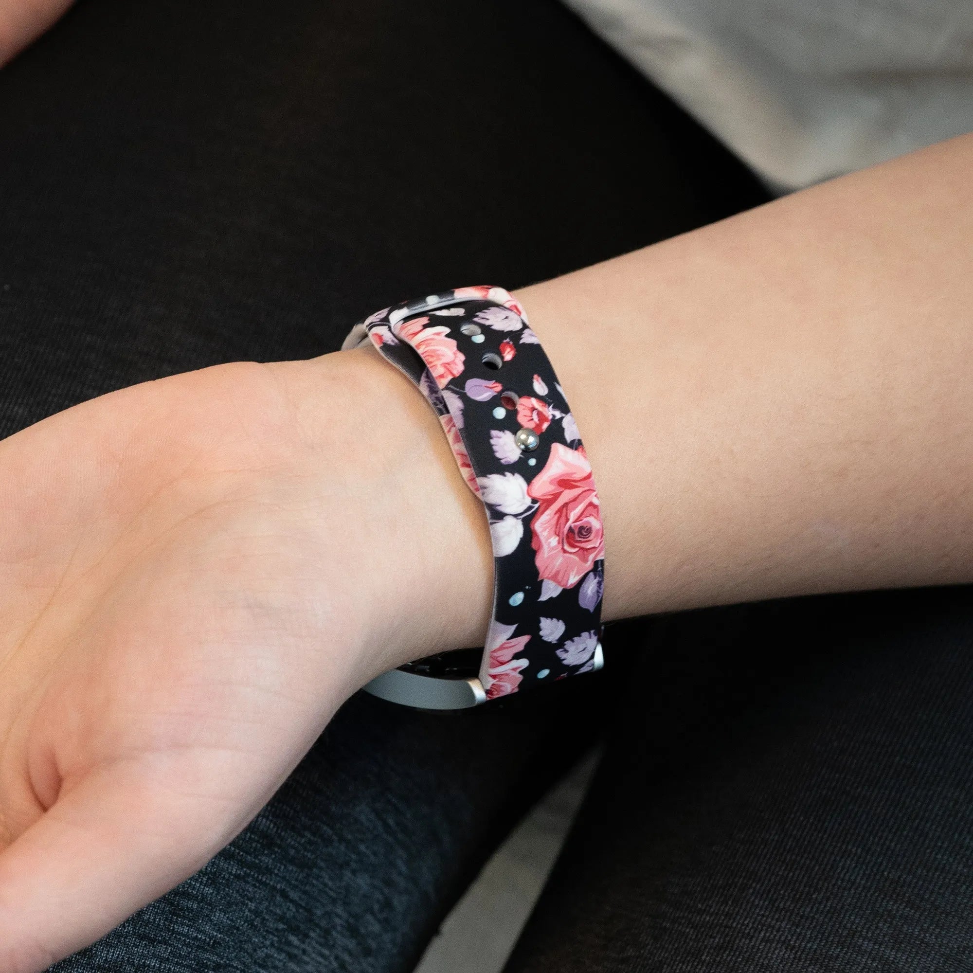 Bandz Gard Pro Health Smartwatch 3 - 41mm bandje met print ('Flowers')