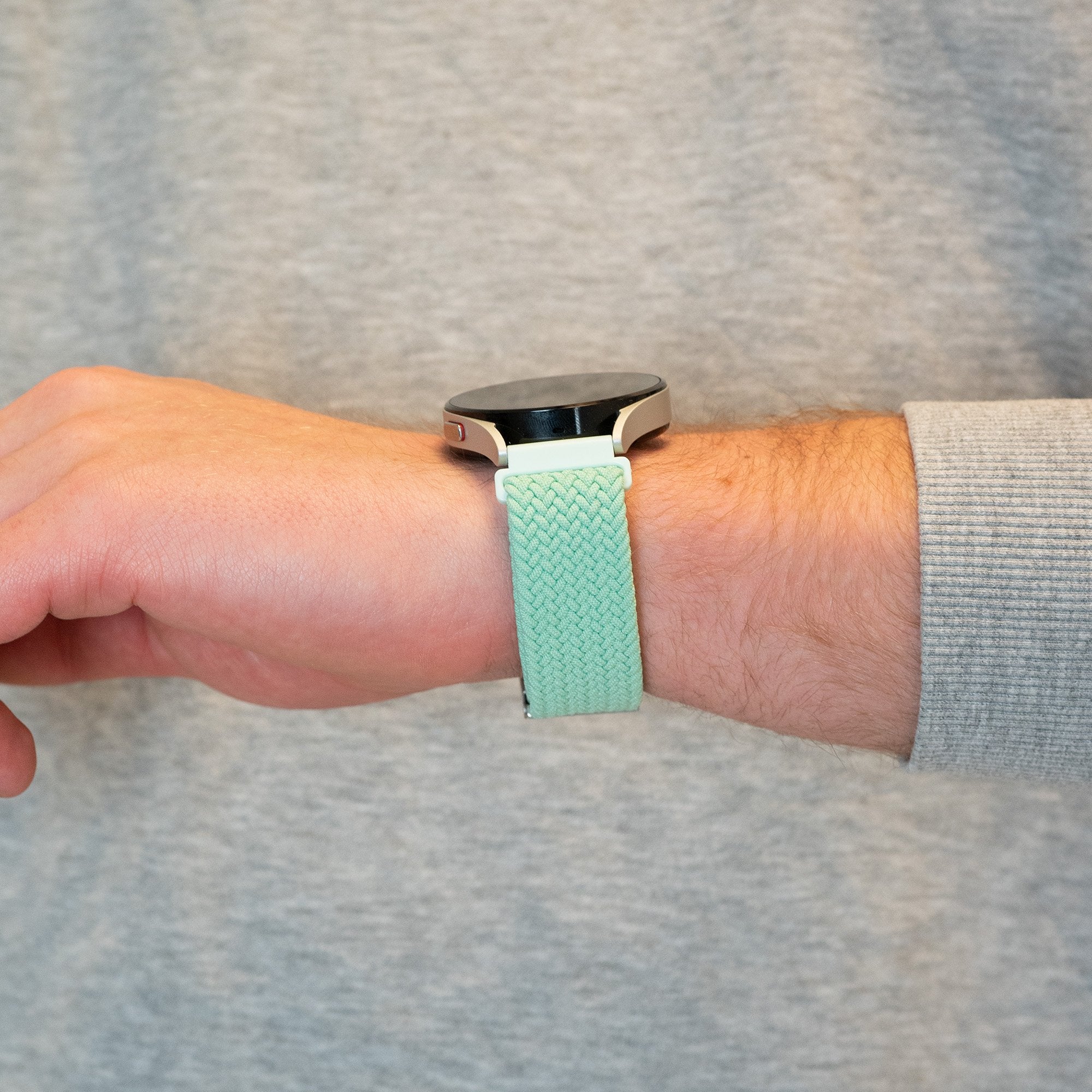 Bandz Garmin Forerunner 645 Woven Nylon Strap (Turquoise)